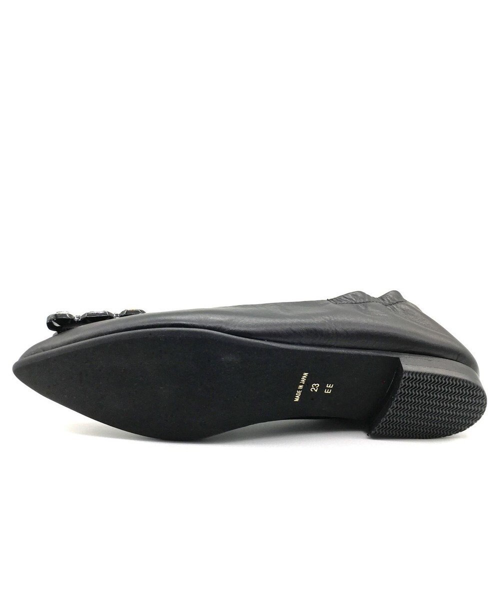 nouvelleRobe Oū 【本革・高反発・抗菌】Bijou Ornament ポインテッドトゥ パンプス 