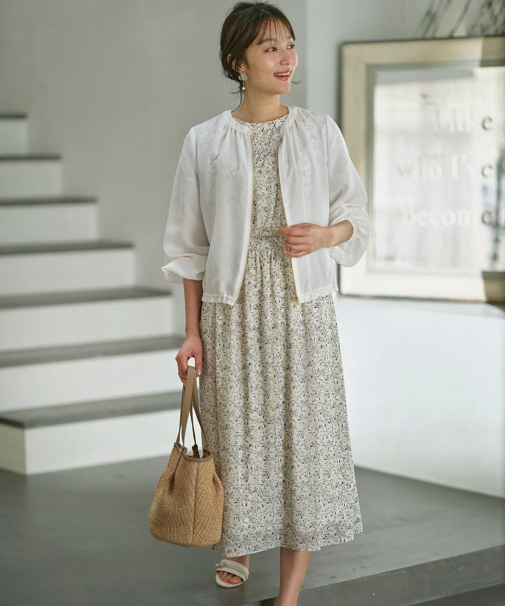 ANY SIS 【接触冷感】シアー ブルゾン 