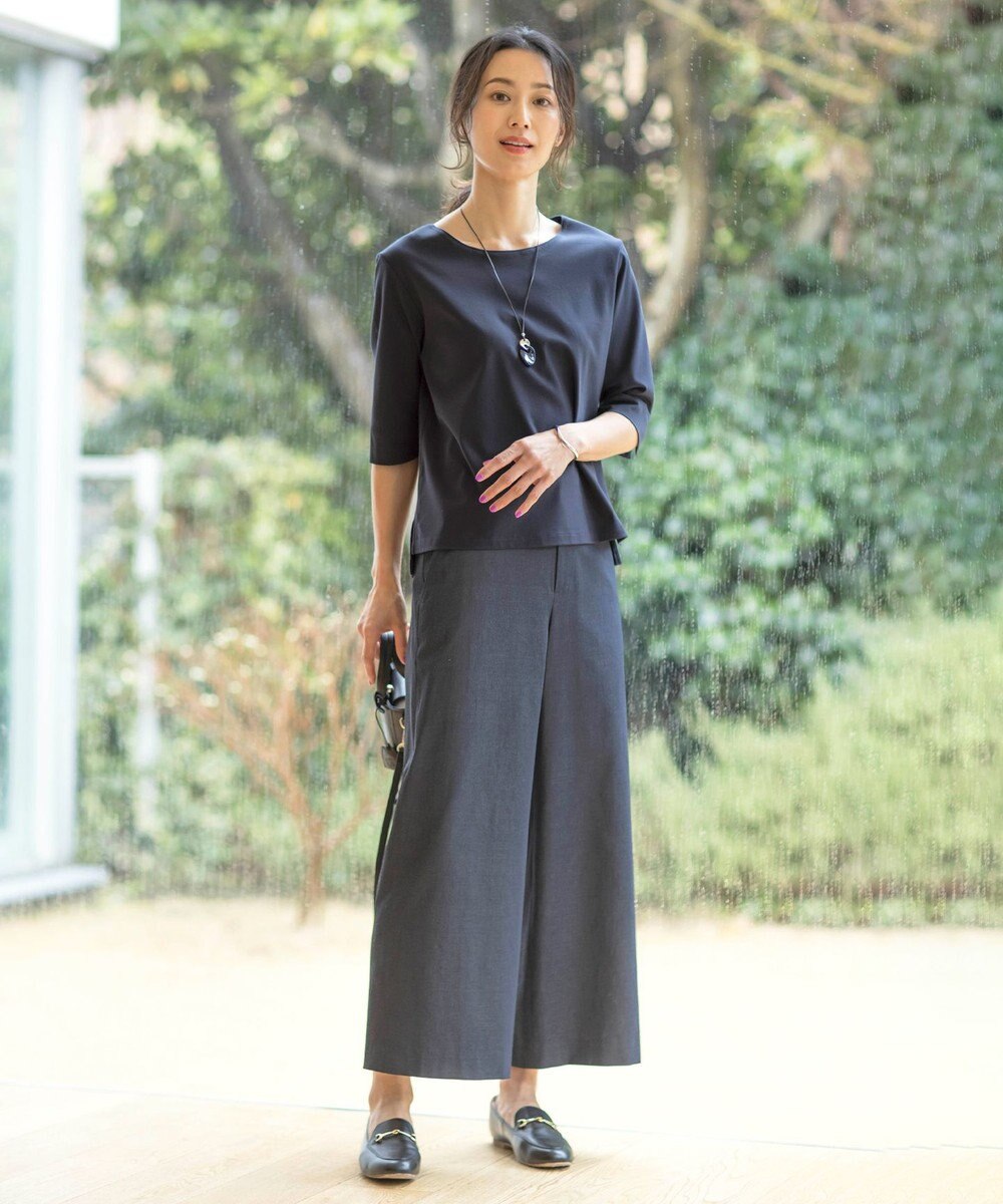 J.PRESS LADIES マーブルカーブ ネックレス 