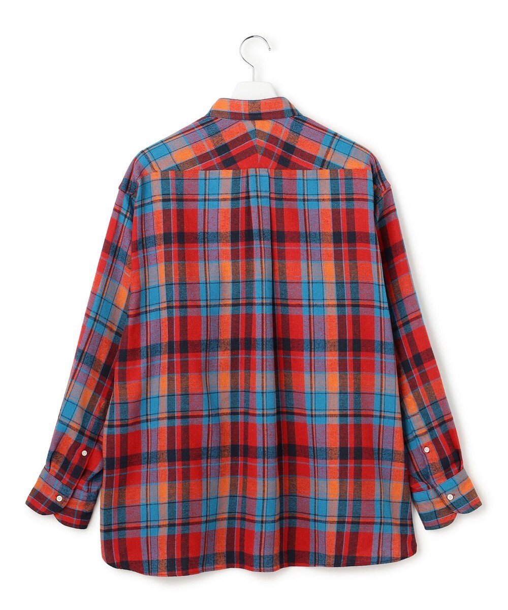 J.PRESS YORK STREET 【UNISEX】フランネルボタンダウン シャツ 
