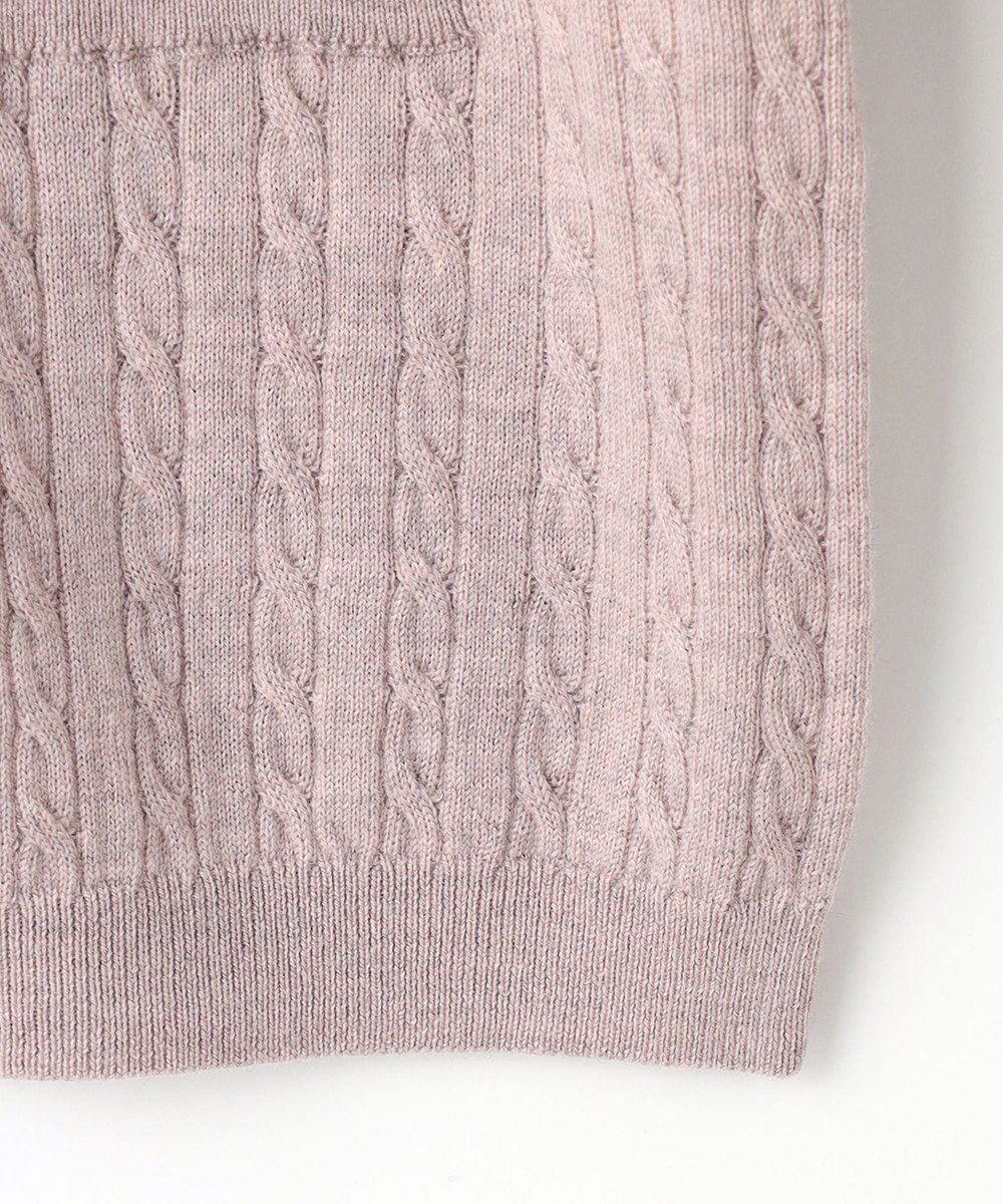 J.PRESS LADIES 【洗える】KNIT BASIC クルーネック カーディガン 