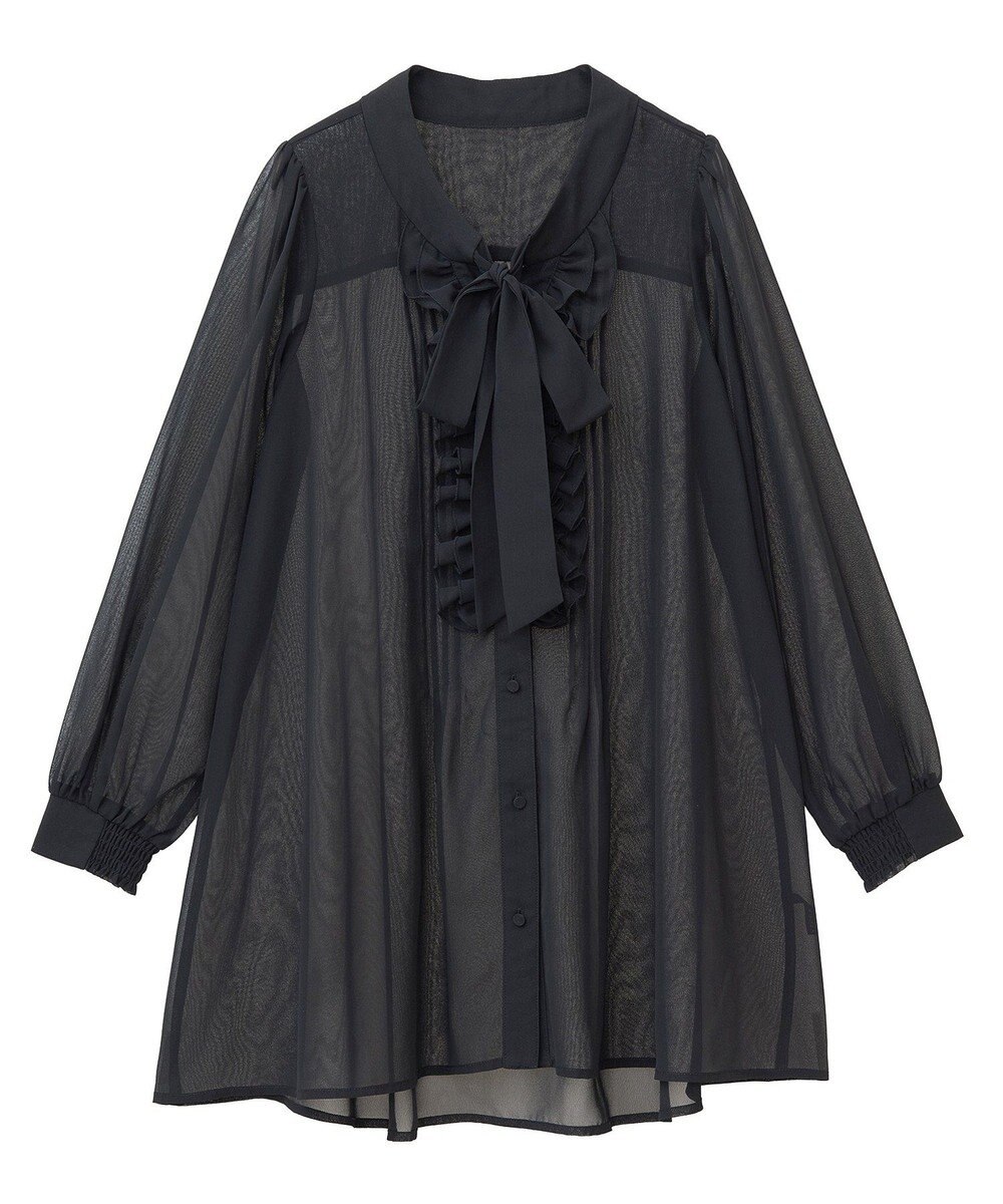 YECCA VECCA 【archive】フリルボウタイブラウス 