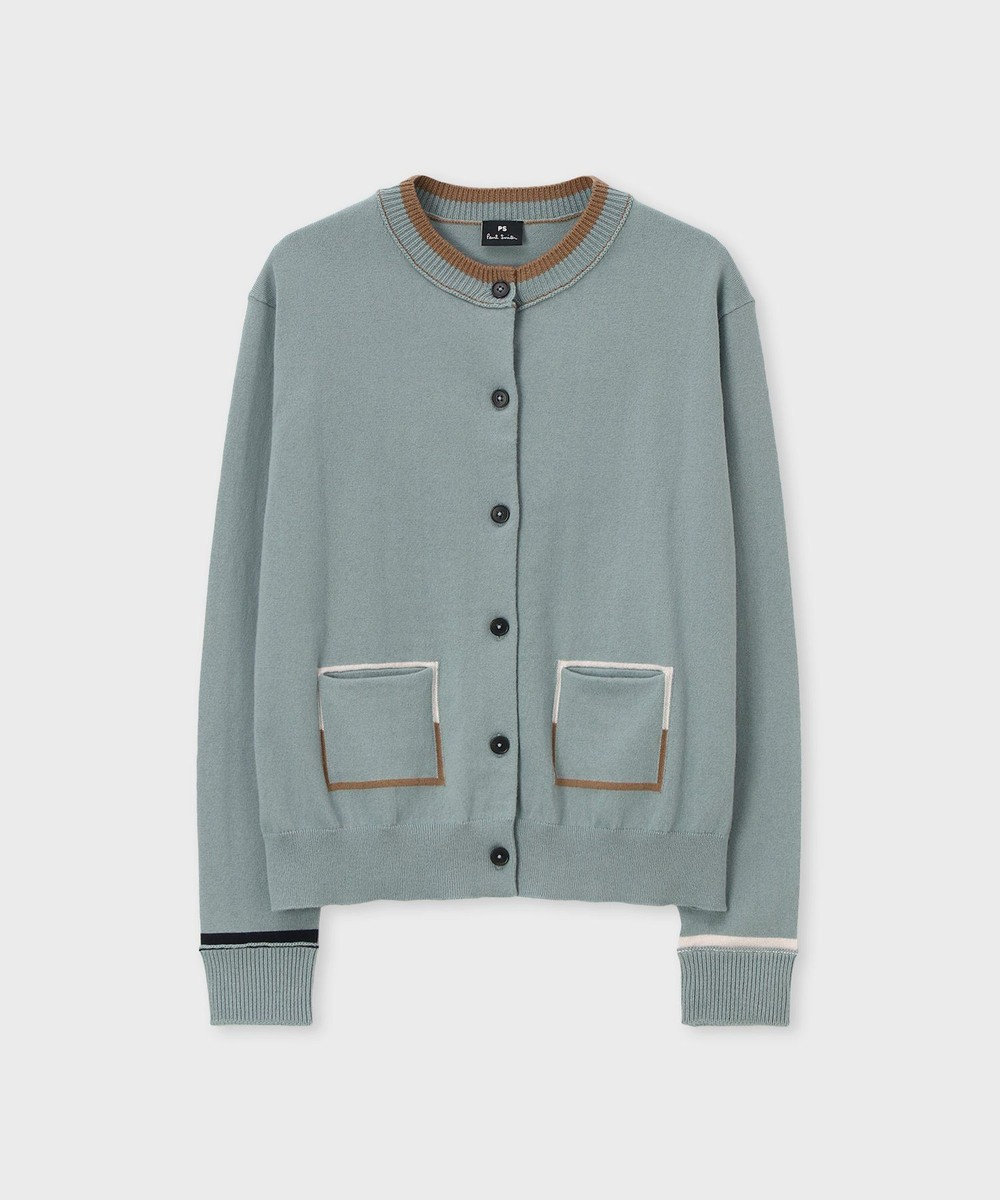 Paul Smith アクセントカラー カーディガン 