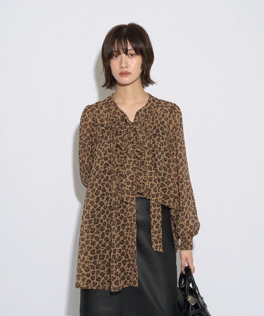 YECCA VECCA 【archive】フリルボウタイブラウス 