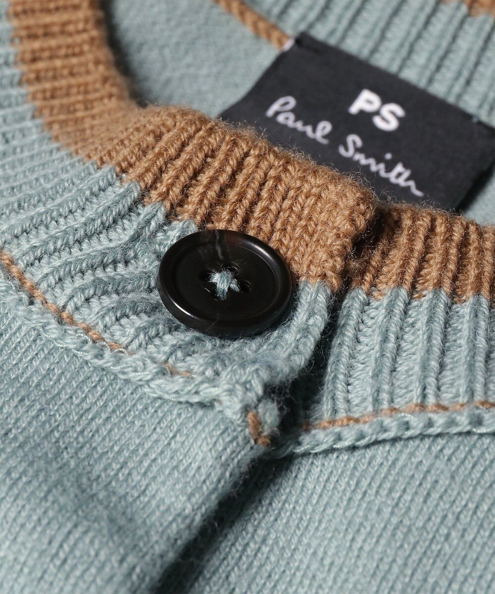 Paul Smith アクセントカラー カーディガン 