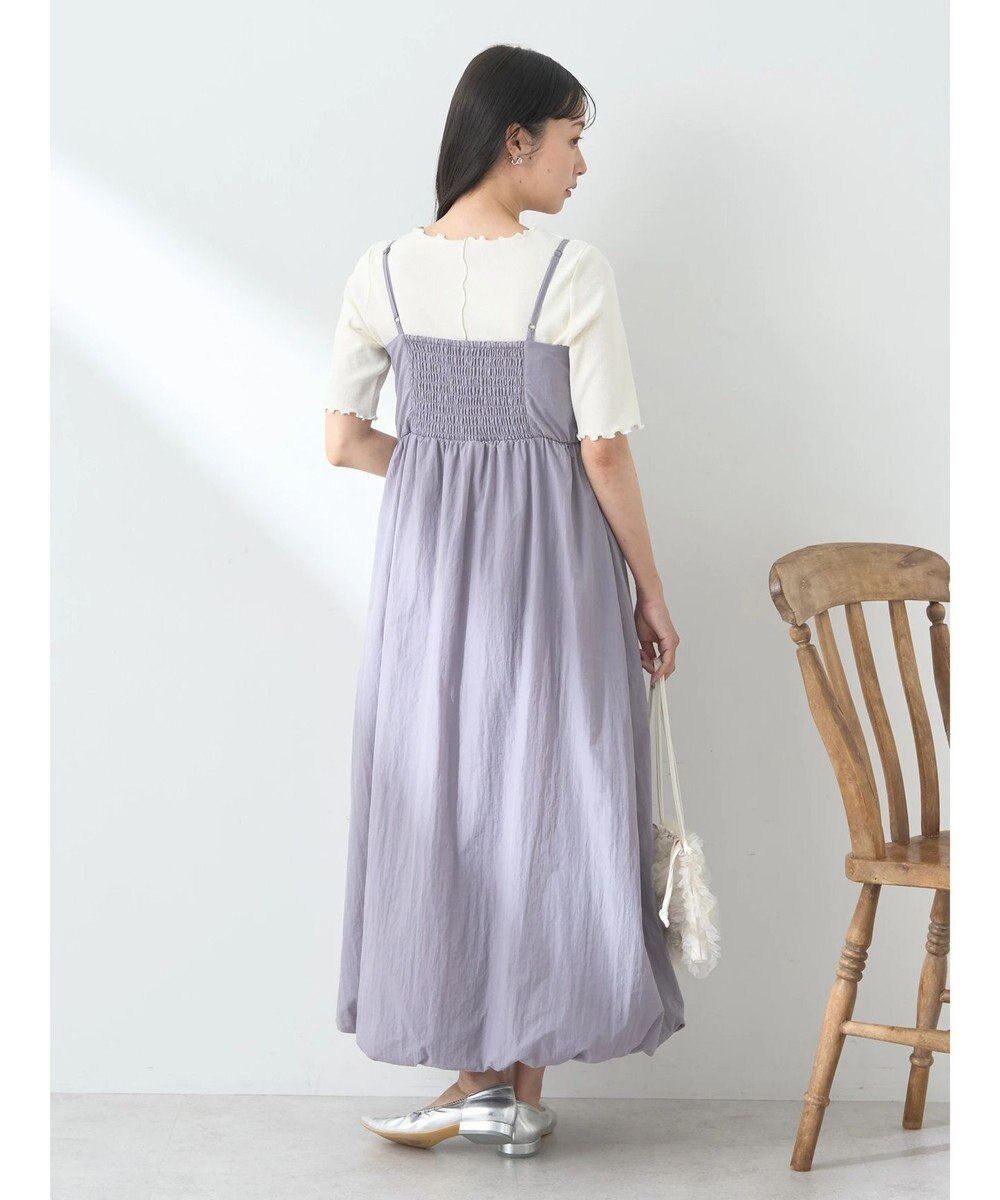 earth music&ecology テックバルーンキャミワンピース 