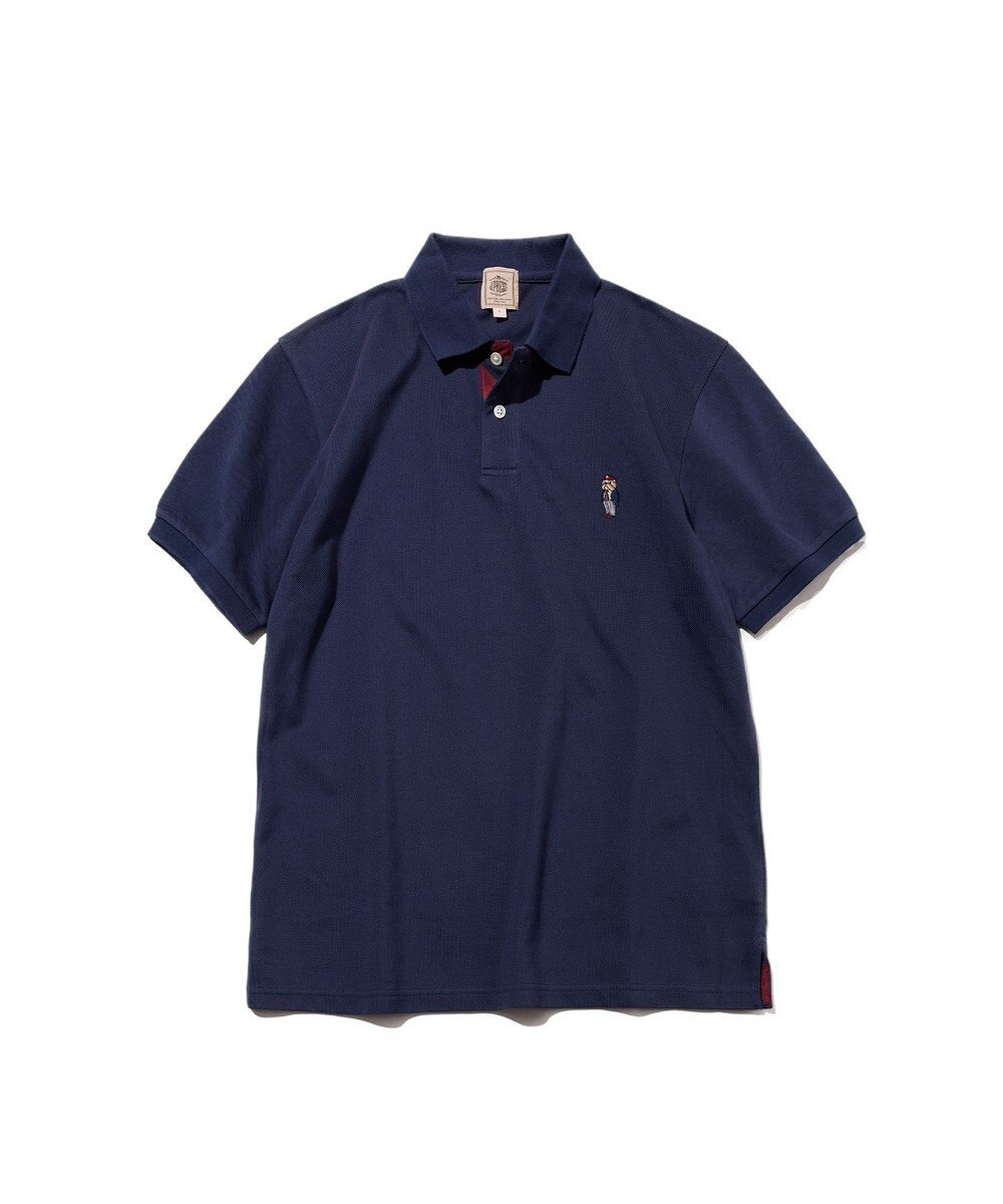 J.PRESS MEN 新デザイン【BULLDOG BOY / 8色展開】カノコレジメン ポロシャツ 