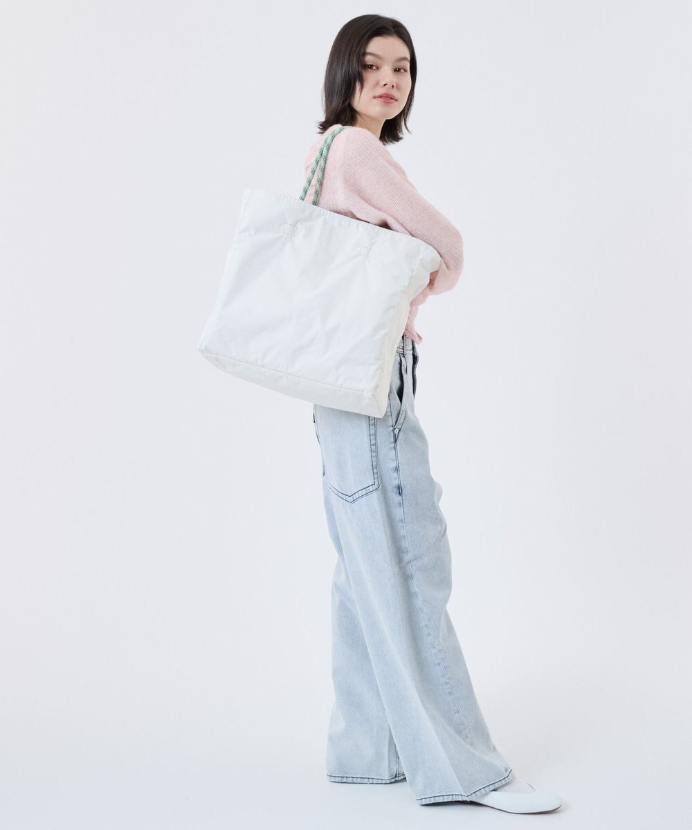 LeSportsac LARGE 2 WAY TOTE/2ウェイブルーインディゴ/メレンゲ 