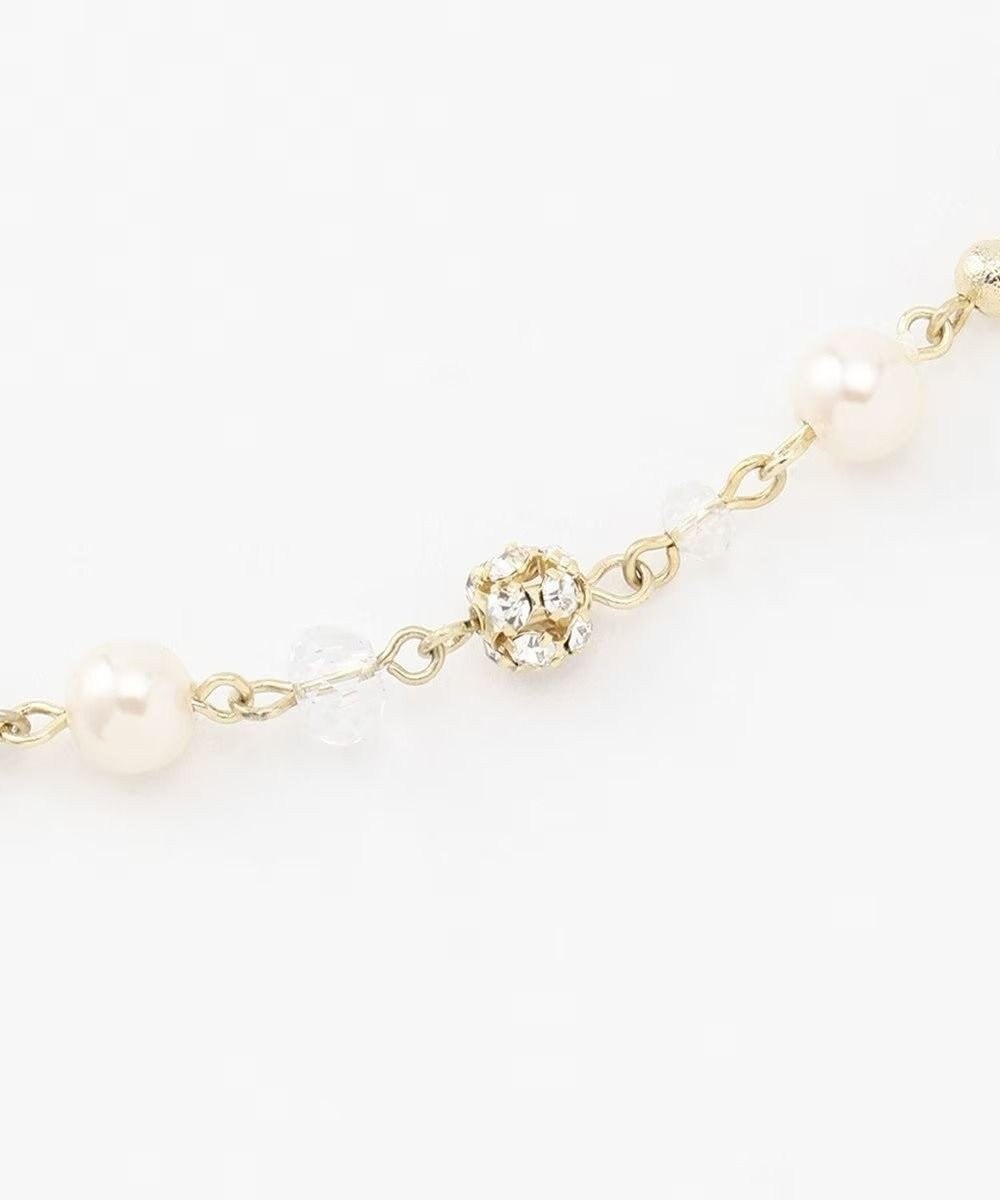 ANY SIS ロンデルロングパール調 ネックレス 