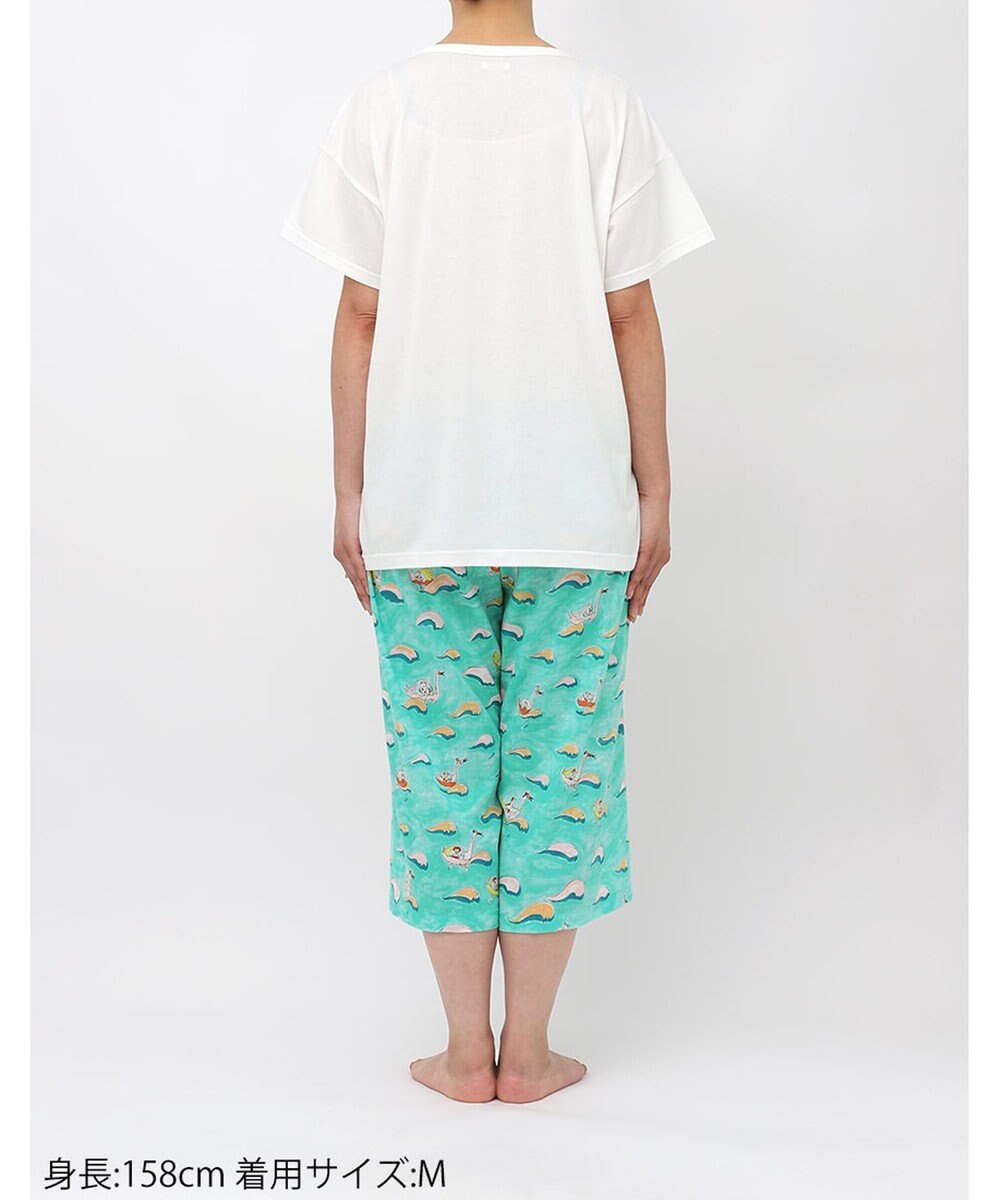 tsumori chisato SLEEP ツモリチサト パジャマ 綿100%(トップス・ボトム) 4分袖 7分丈 レディース UDT110 /ワコール 