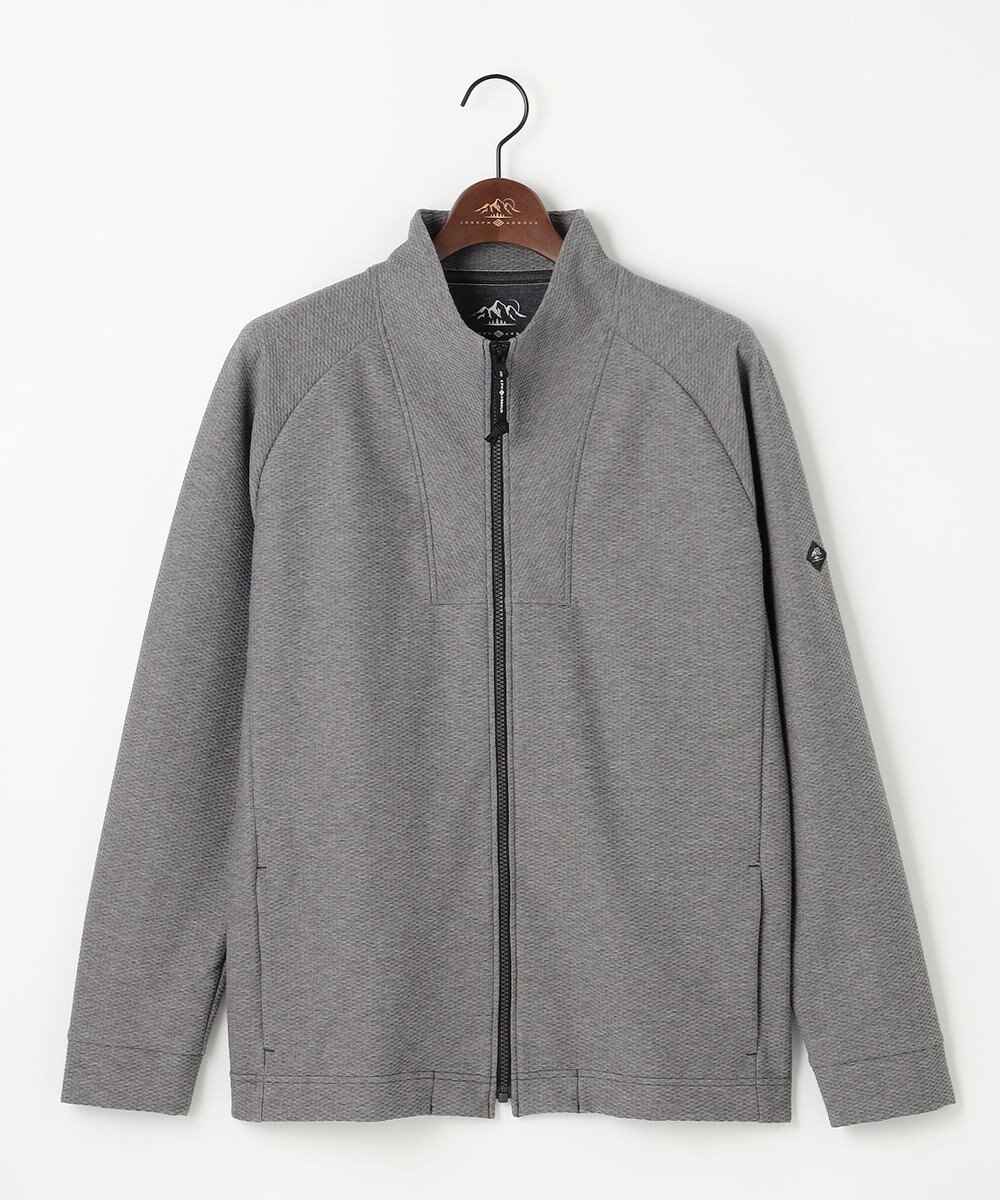 JOSEPH ABBOUD MOUNTAIN 【日本製】ダイヤモンドワッフル アウトドア トラックジャケット 