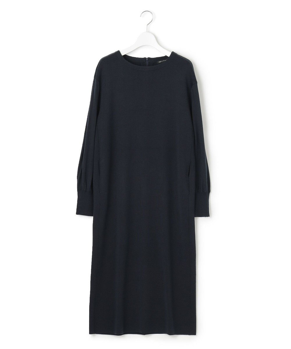 23区 【CLASSY.1月号掲載】ウールブレンド パール ニットワンピース 