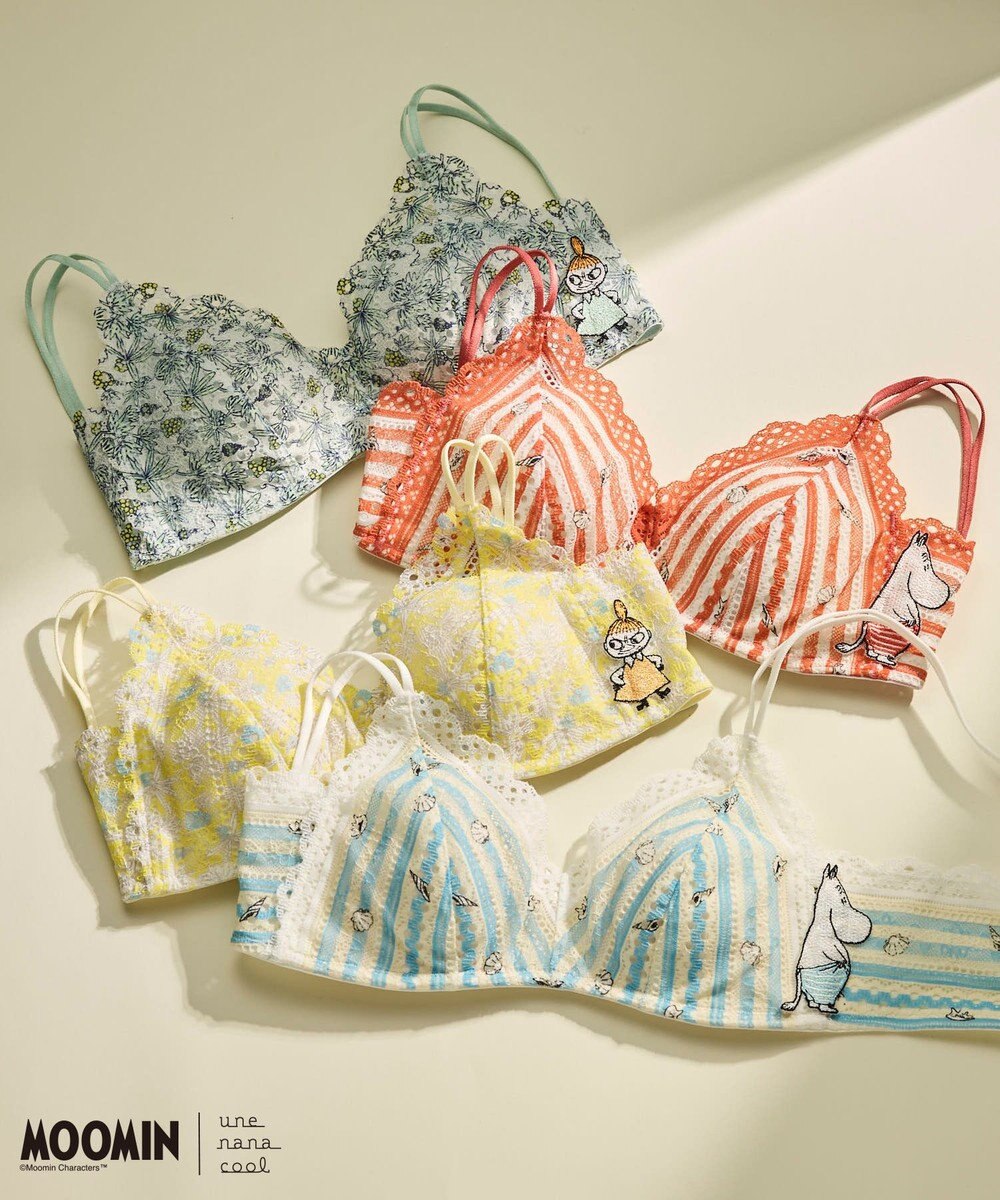 une nana cool 【ムーミン】MOOMIN × une nana ccol 364 レース 