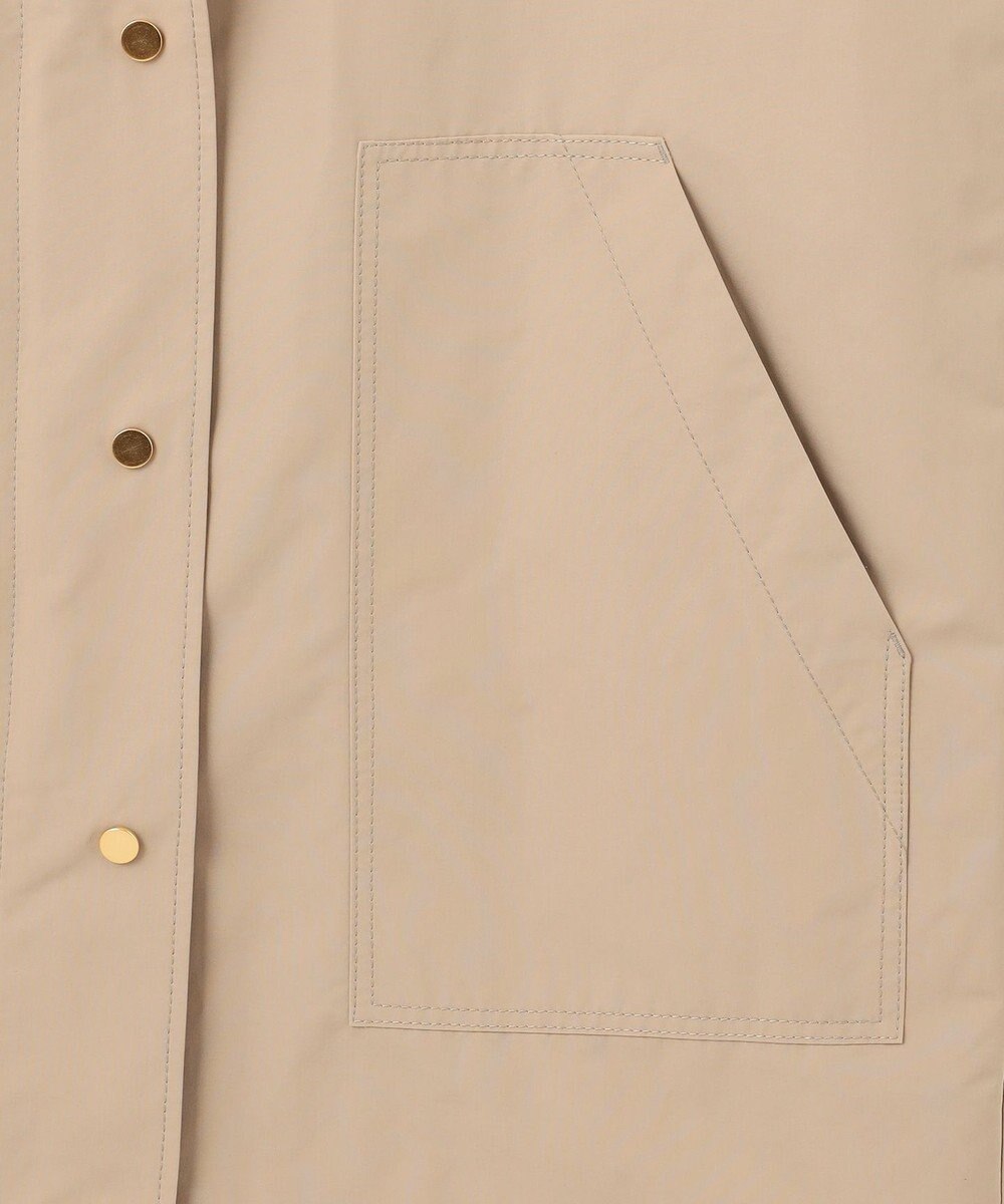 23区 L 【洗える/撥水加工】ブライトウェザークロス フーテッド アウター 