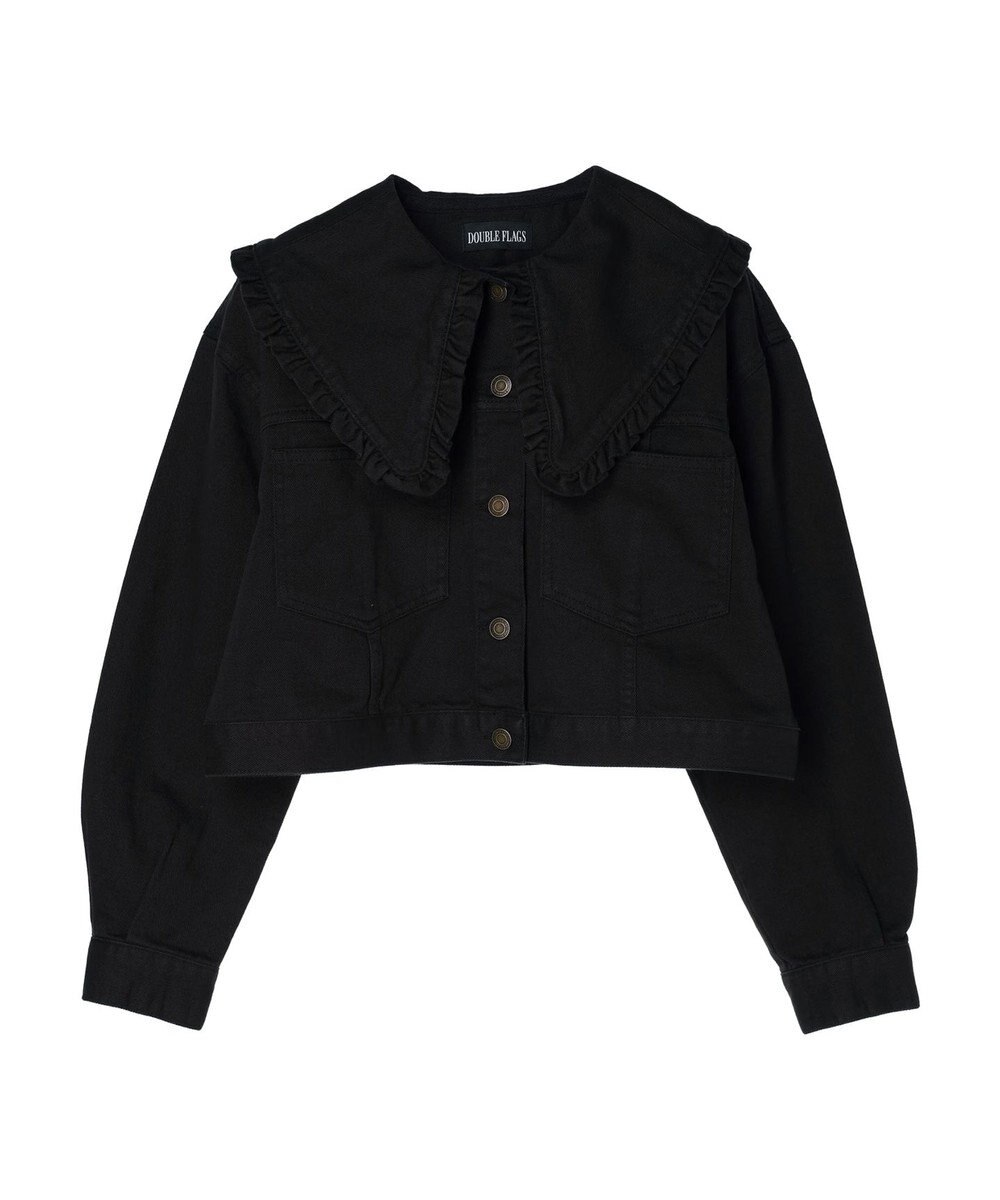 Green Parks ・Ｄｏｕｂｌｅ　Ｆｌａｇｓ　フリルカラージャケット 