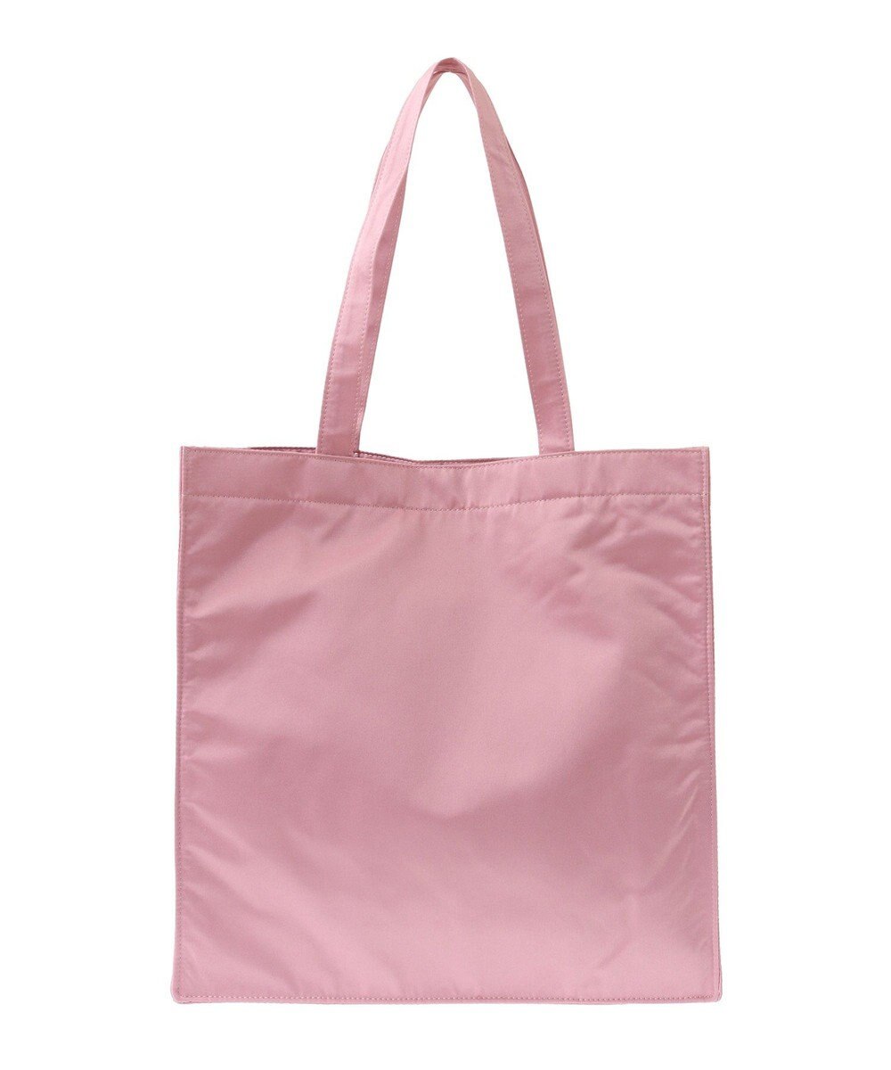 Maison de FLEUR リボンサテンスクエアトートバッグ 