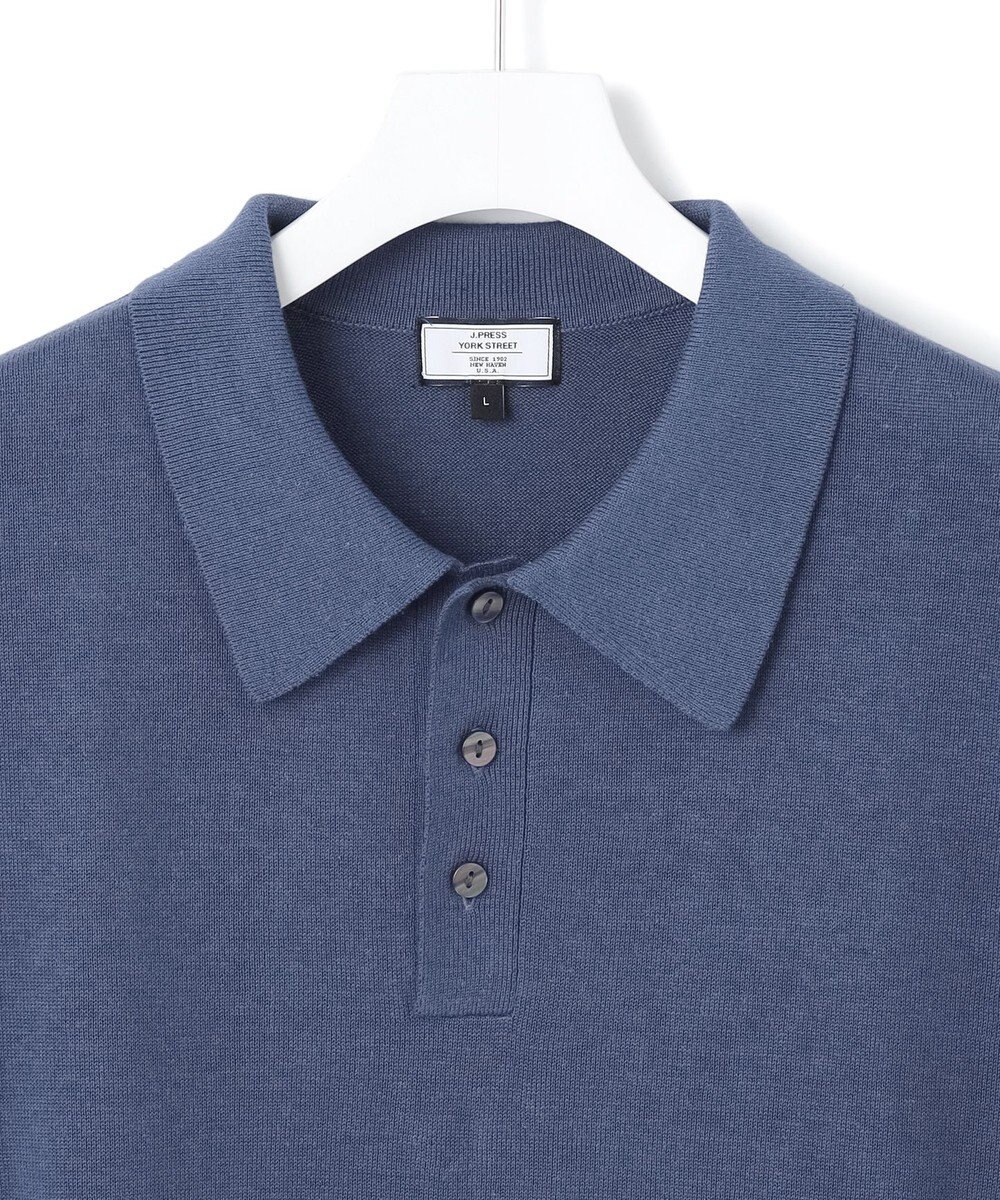 J.PRESS YORK STREET 【UNISEX】ニットポロシャツ 
