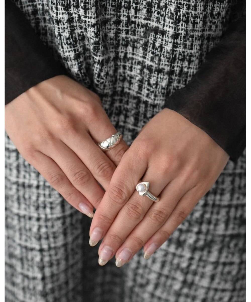 yoaa シルバー925 ミングル リング 