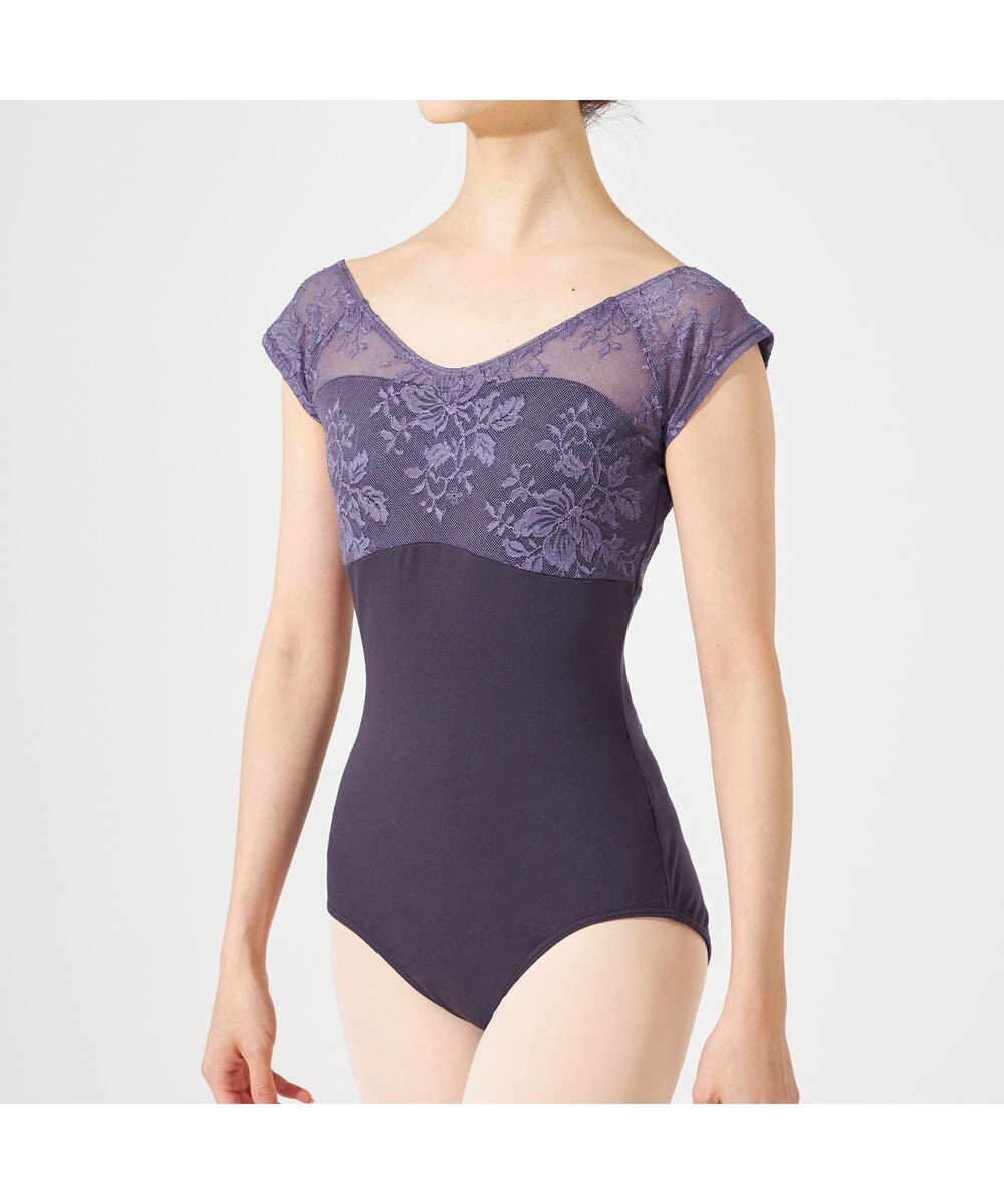 Chacott フレンチスリーブレオタード 