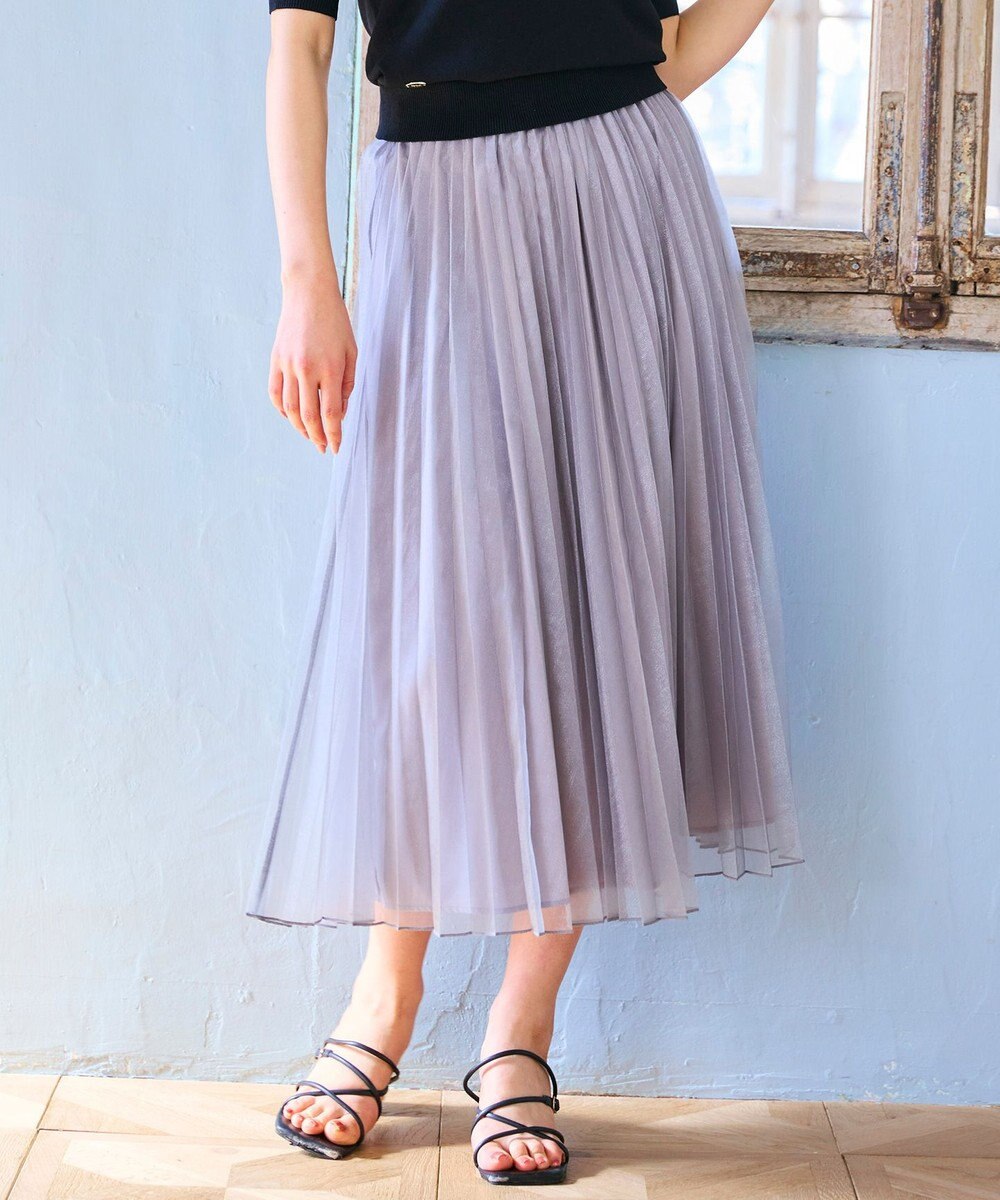 Feroux シャイニープリーツスカート 