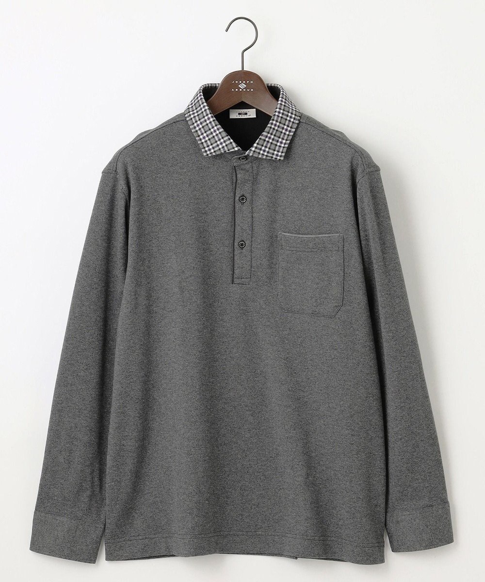 JOSEPH ABBOUD 【キングサイズ・微起毛/ジャパンファブリック】ウィンターダディー ポロシャツ 