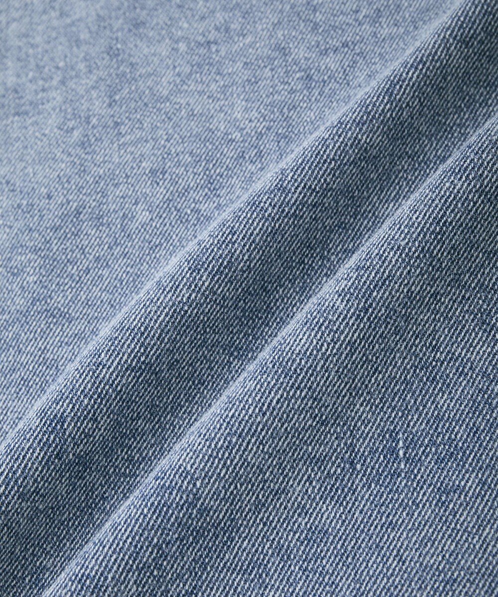 Green Parks デニムタックワイドパンツ 