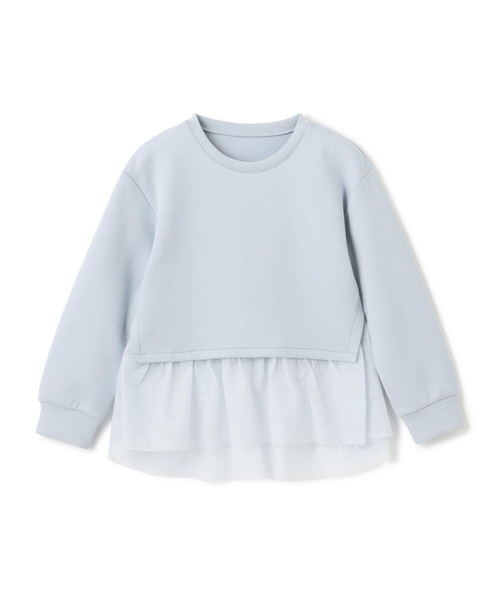 UNFILO 【110-150cm】BEAUTY FORM JERSEY ペプラムスウェット 