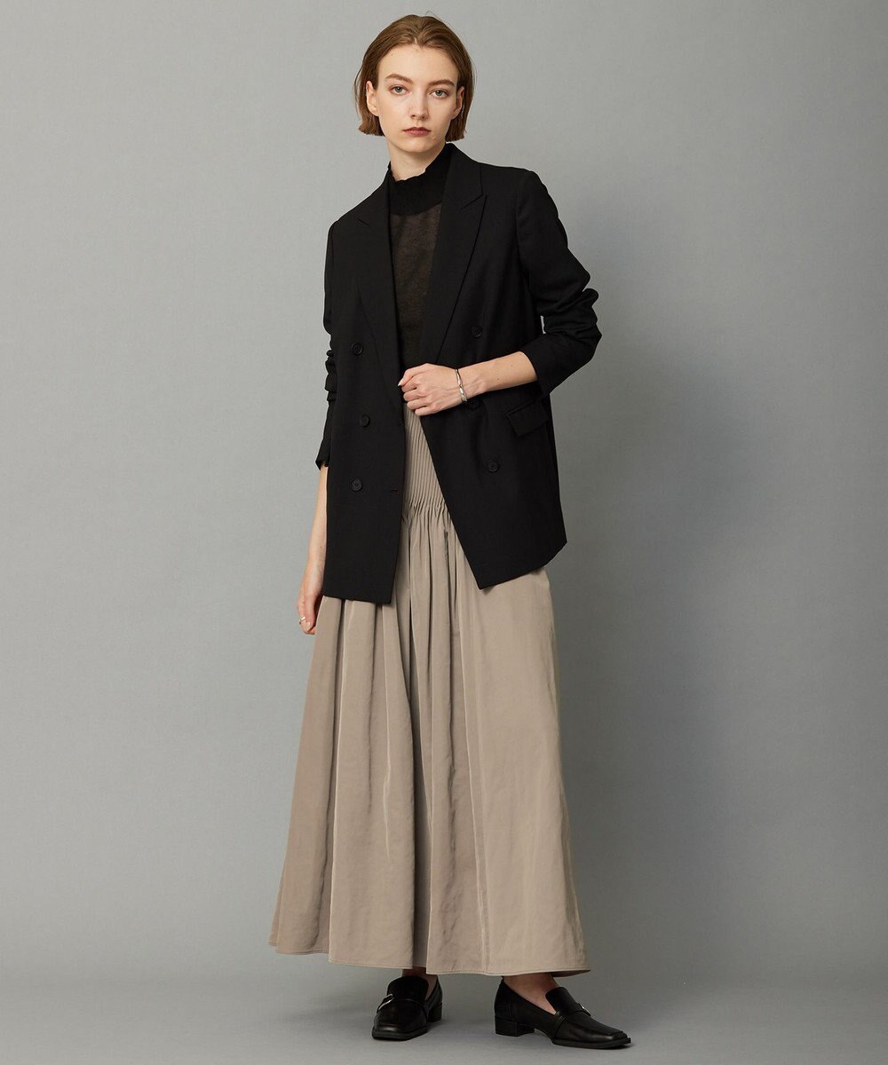 ICB 【洗える】ウール2WAYストレッチ ダブルブレストジャケット 