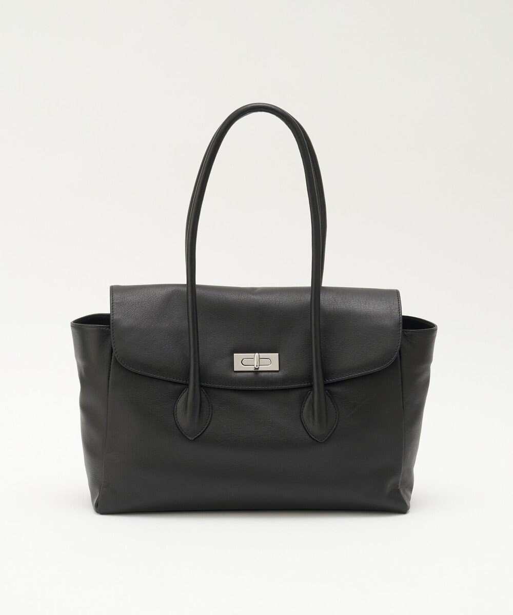 russet 《@__serako.r__企画》ソフトレザーフラップトートバッグ(CE-1678) 