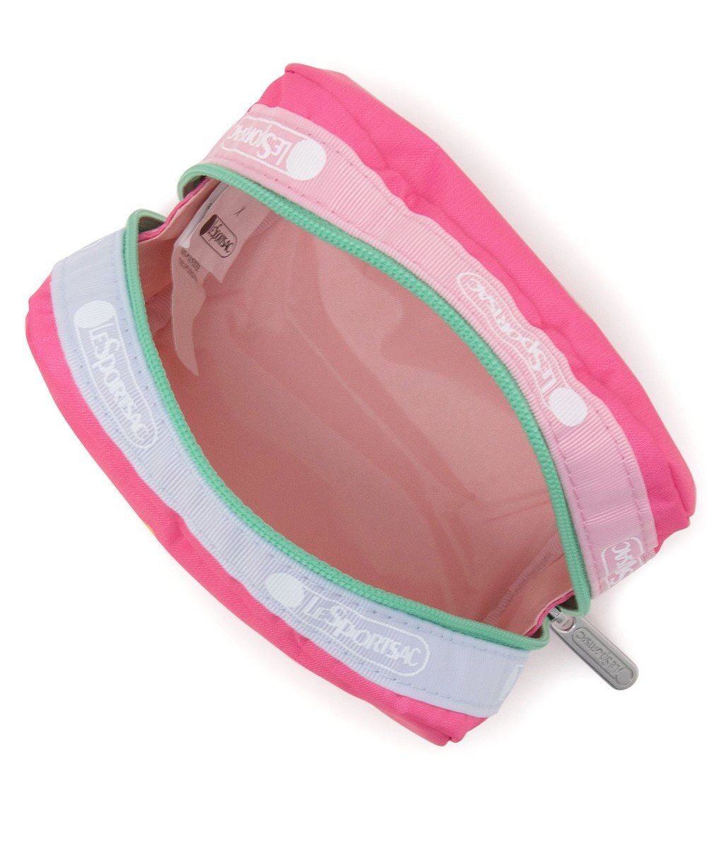 LeSportsac SQUARE COSMETIC/パワーパフ ガールズピンクスクエアコスメティック 