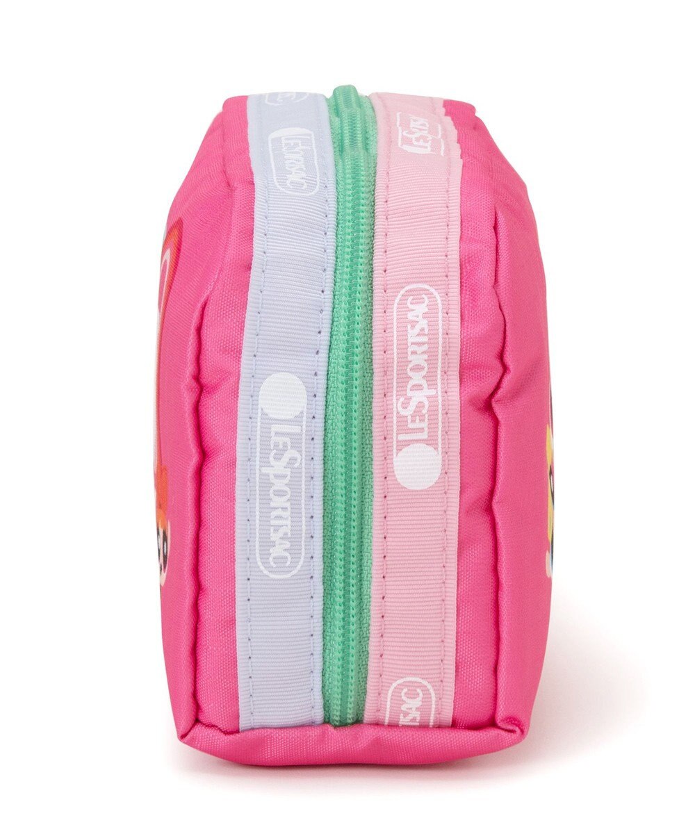 LeSportsac SQUARE COSMETIC/パワーパフ ガールズピンクスクエアコスメティック 