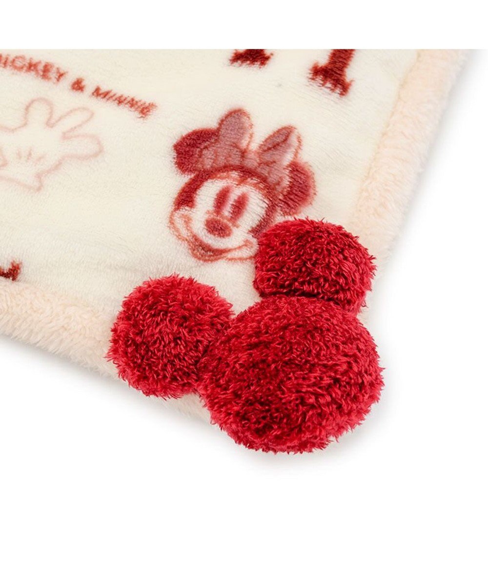 PET PARADISE ディズニー ミッキーマウス 遠赤外線 ボア マット 《ニット柄》 