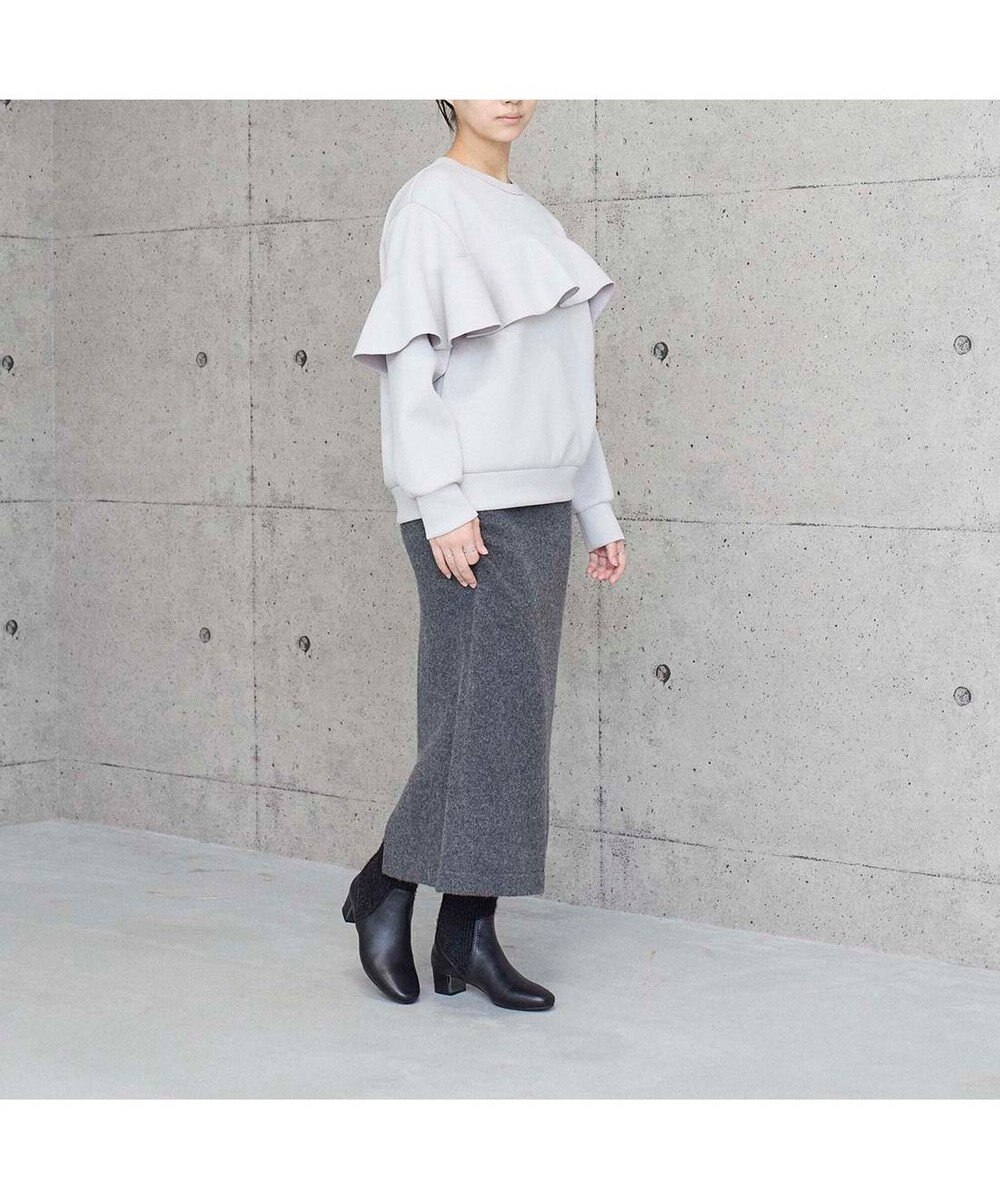 MODE ET JACOMO <MODE ET JACOMO>リブニットソックスショートブーツ 