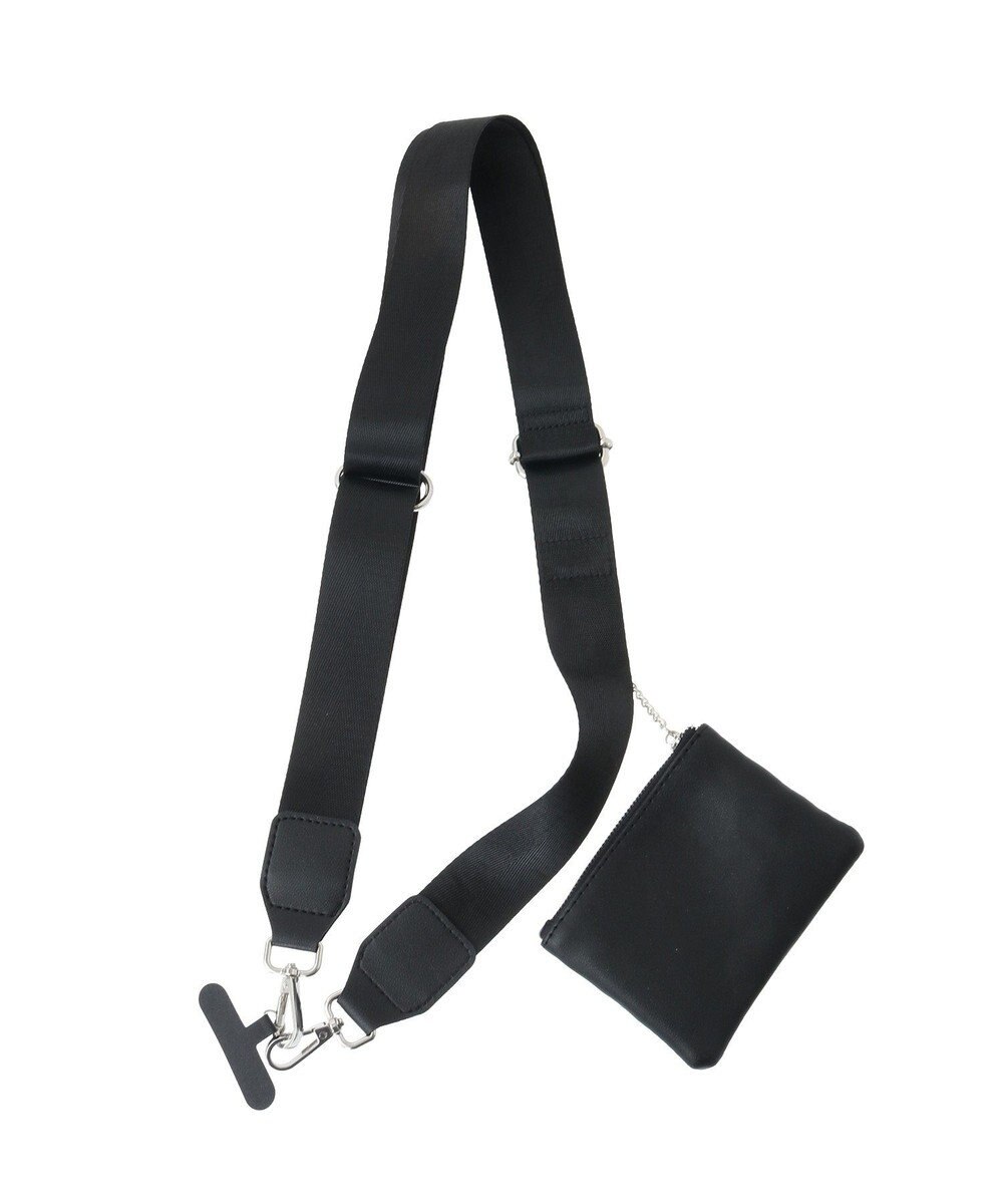 Green Parks ＥＴＳ．ポーチ付きテープスマホショルダー 