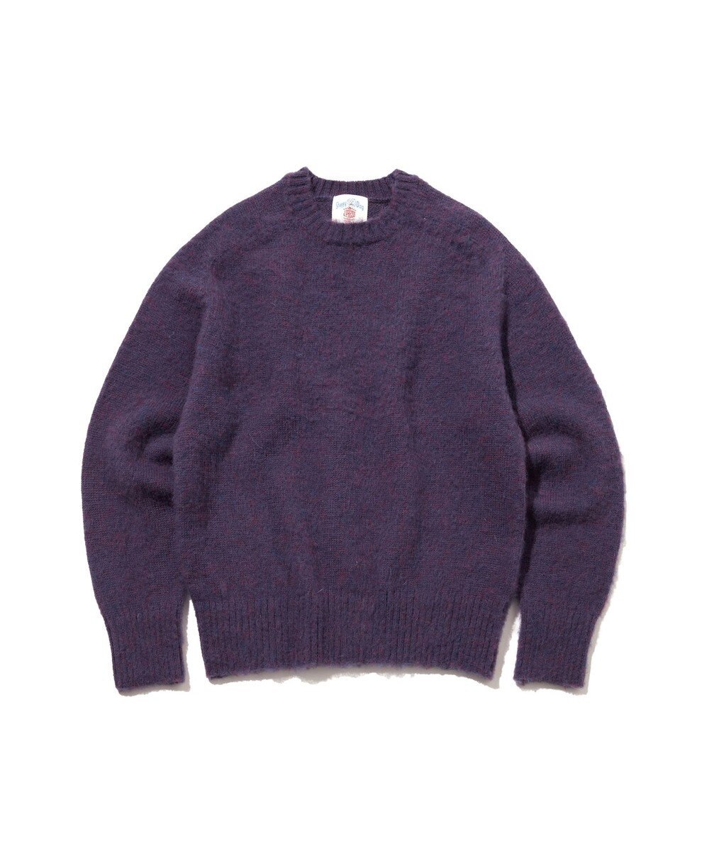 J.PRESS MEN 【J.PRESS ORIGINALS】Shaggy Dog Crew Neck Sweater / Japan Made 