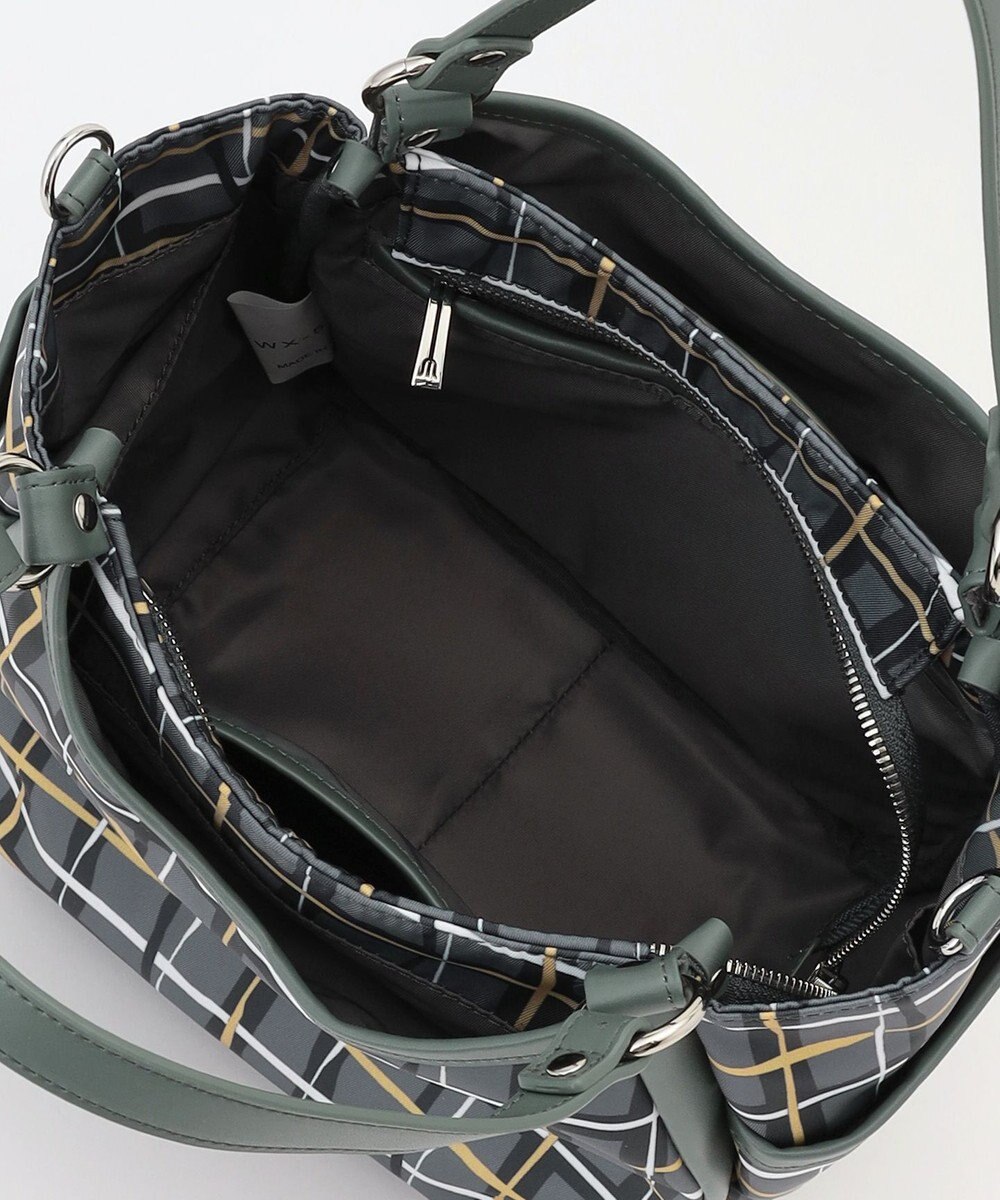 Y'SACCS ドローイングチェック2WAYミニトート 