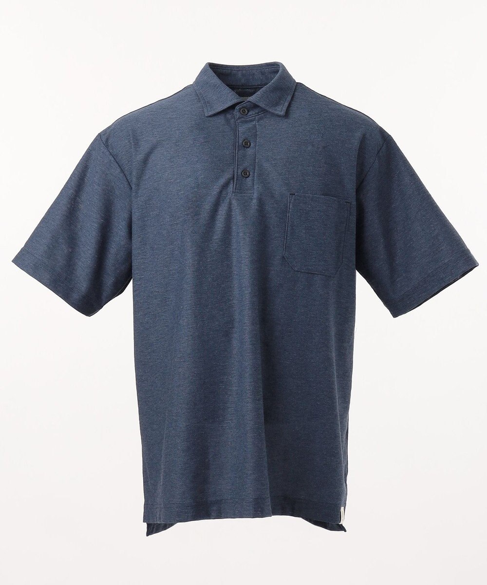 JOSEPH ABBOUD MOUNTAIN 【SPACE】OGスラブプレーティング天竺 ポロシャツ 