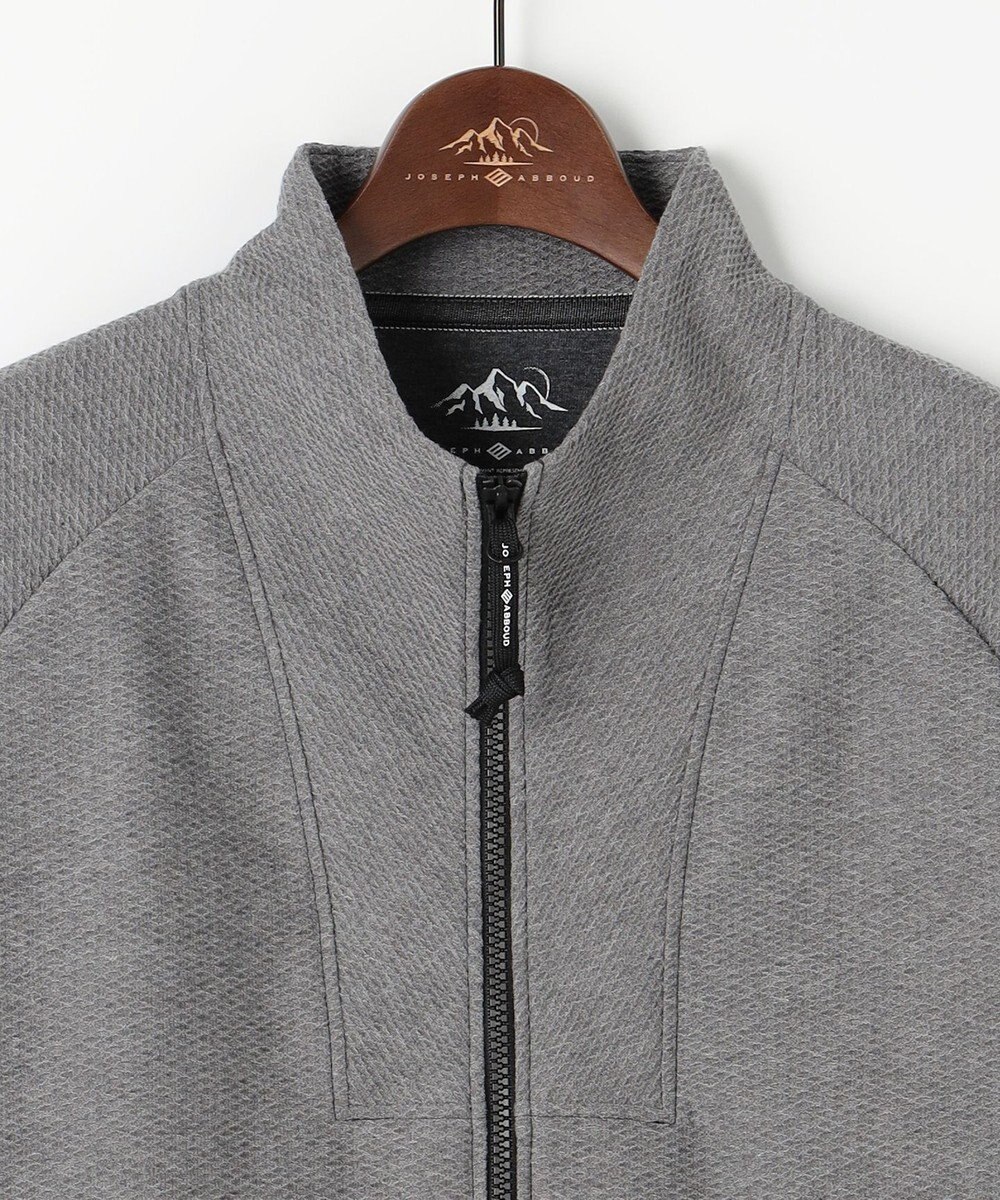 JOSEPH ABBOUD MOUNTAIN 【日本製】ダイヤモンドワッフル アウトドア トラックジャケット 