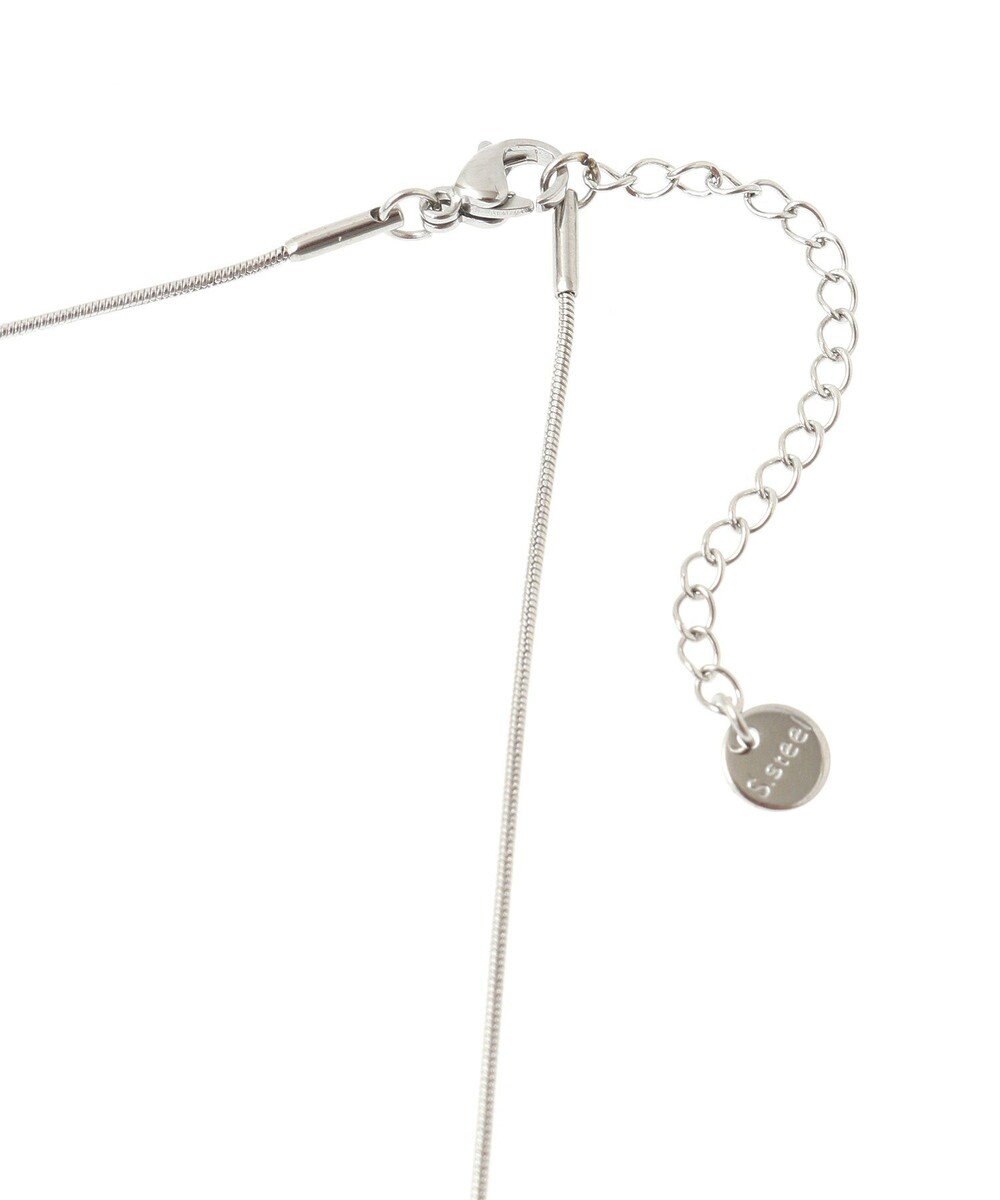 AMERICAN HOLIC ステンレス　シンプルスネークチェーンネックレス 