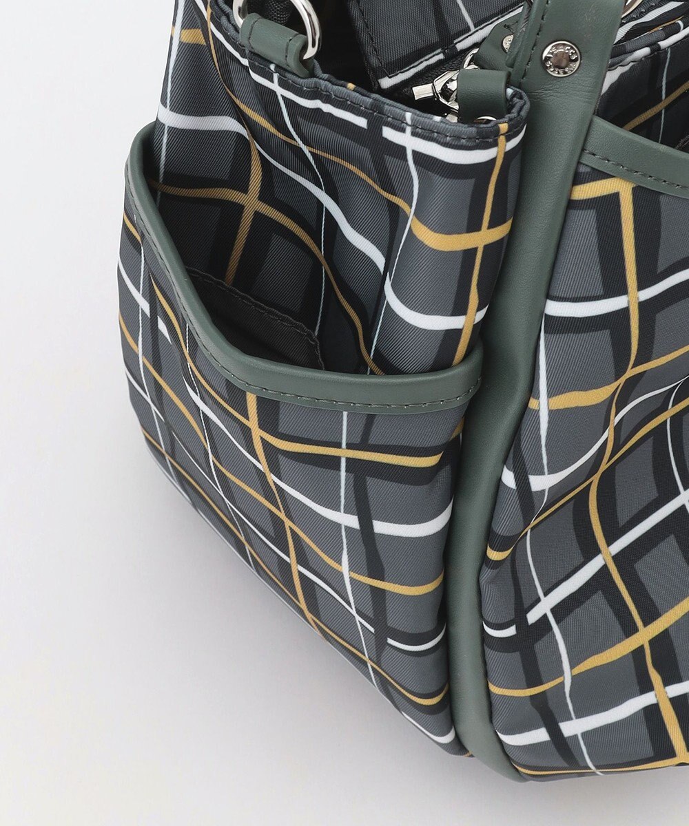 Y'SACCS ドローイングチェック2WAYミニトート 