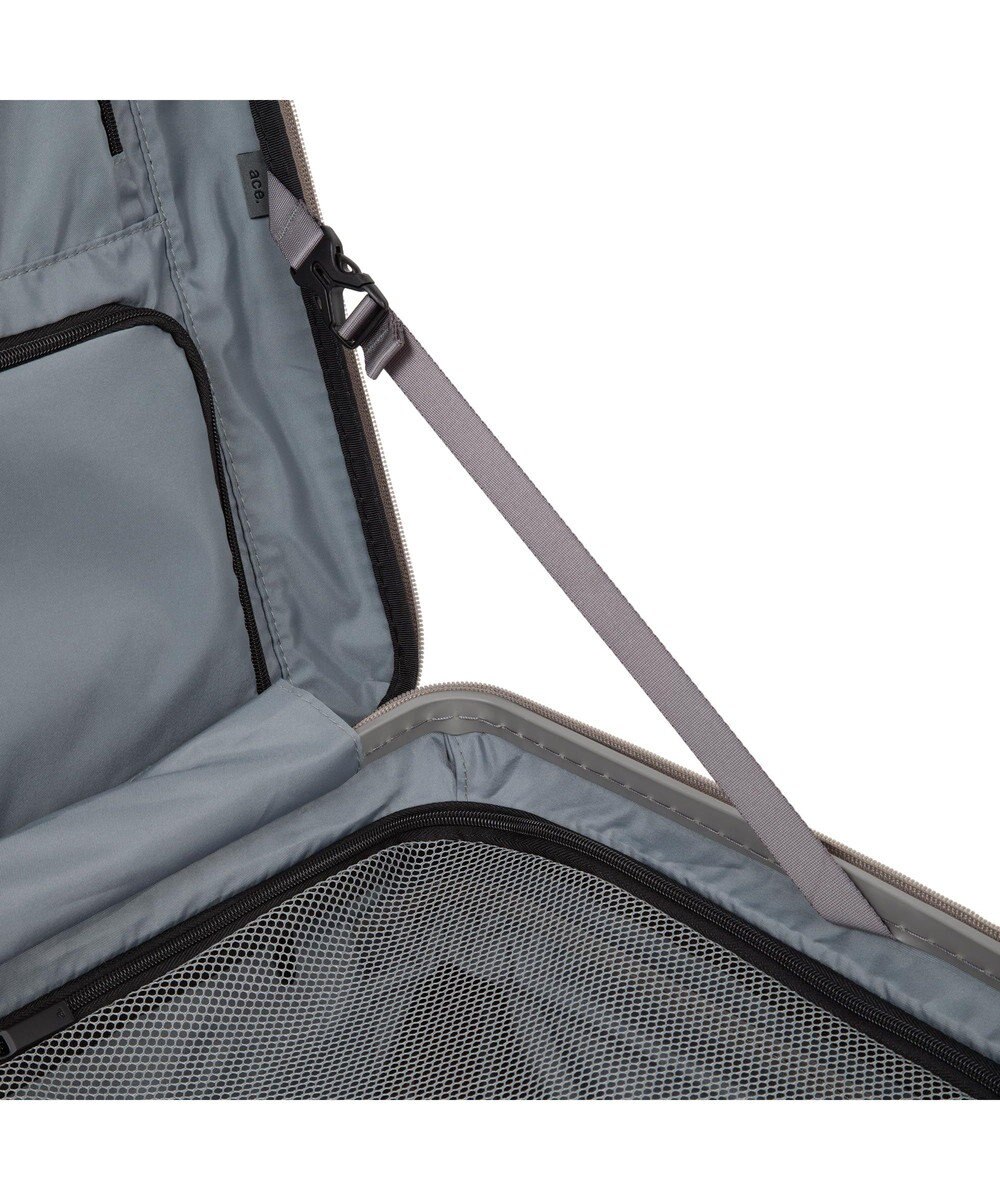 ACE BAGS & LUGGAGE ace. サルートン フロントオープンスーツケース M~Lサイズ 68～77L 05363 