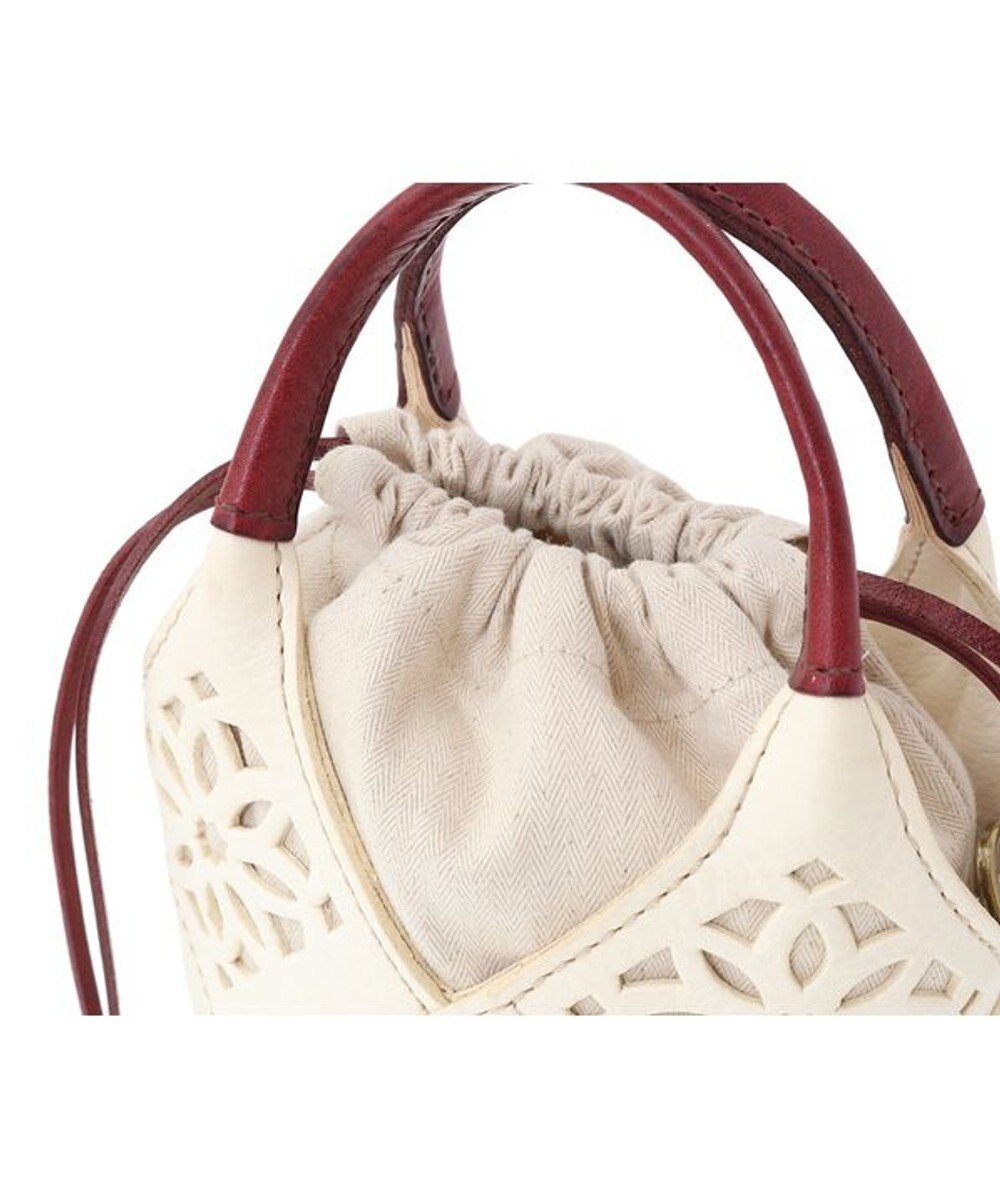 genten 【WEB限定カラー】サステナブルカットワーク ポシェット 