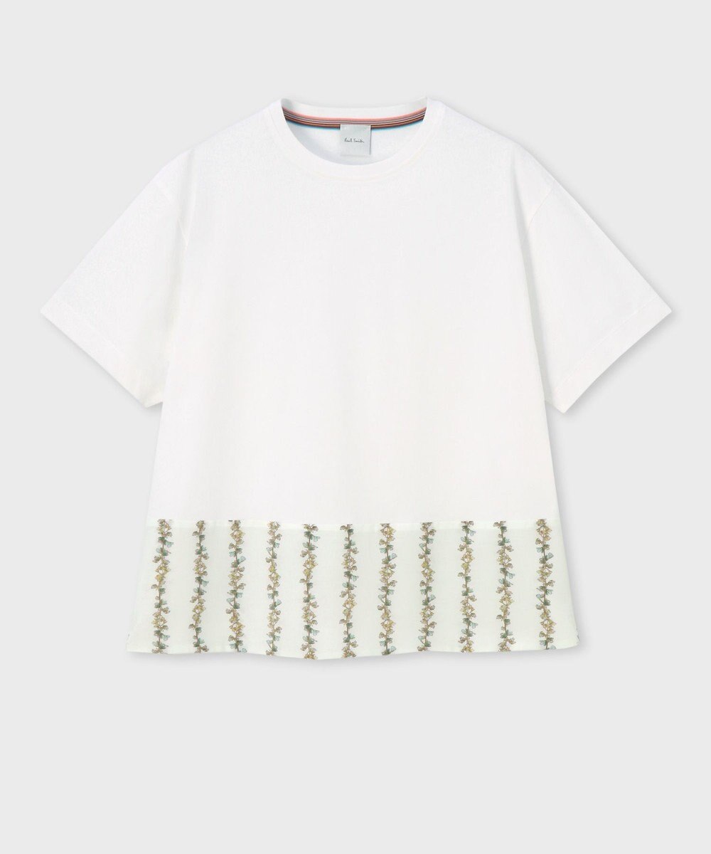 Paul Smith プリント コンビネーション 半袖Tシャツ 