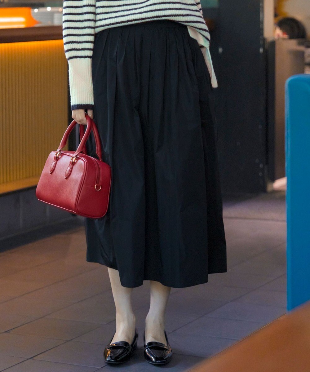 ANY SIS L グロッシータフタ スカート 