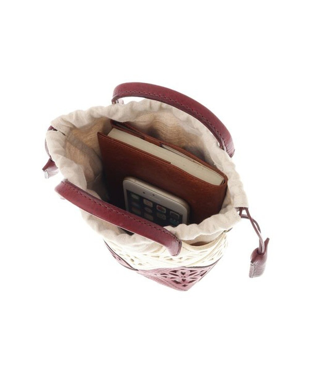 genten 【WEB限定カラー】サステナブルカットワーク ポシェット 