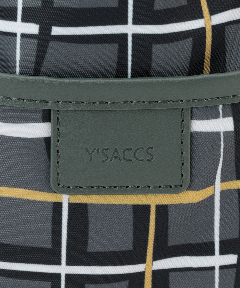 Y'SACCS ドローイングチェック2WAYミニトート 