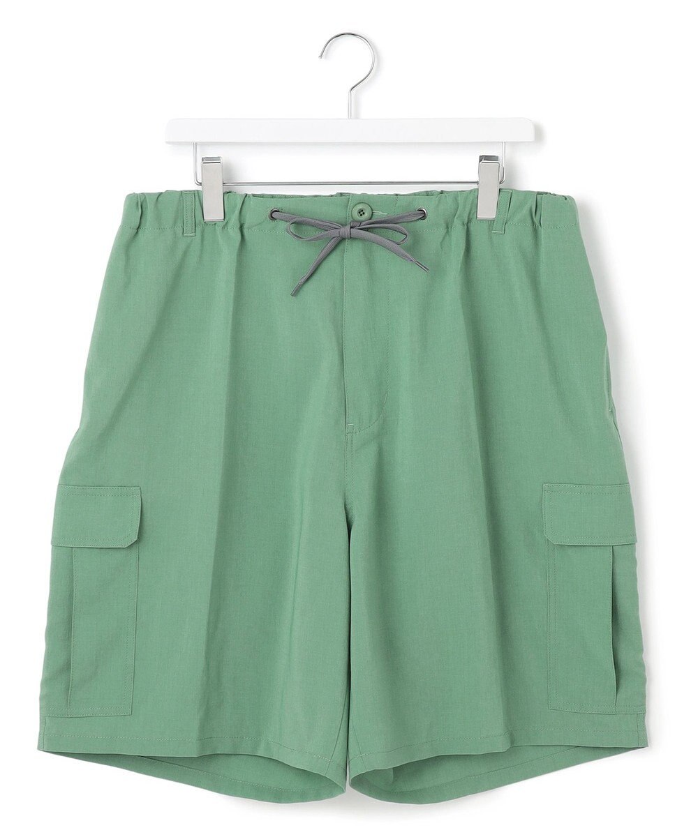 J.PRESS YORK STREET 【UNISEX】リネンライクイージーカーゴ ハーフパンツ 