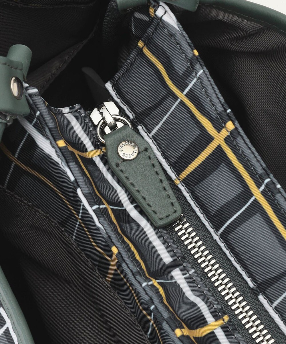 Y'SACCS ドローイングチェック2WAYミニトート 