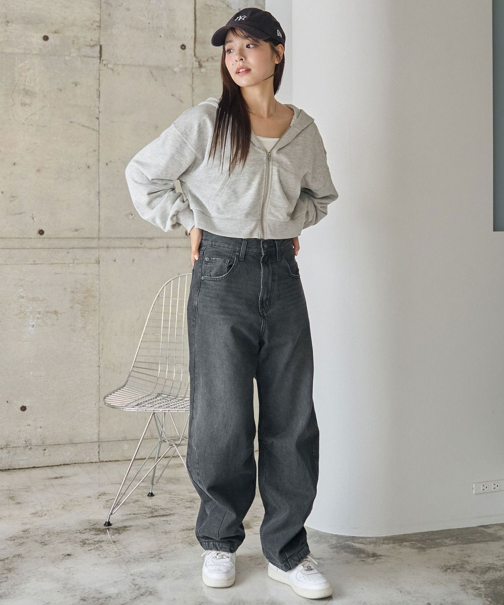 WEGO ショートジップパーカー 