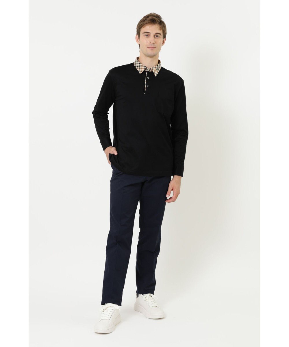 DAKS コットンストレッチチノパンツ 